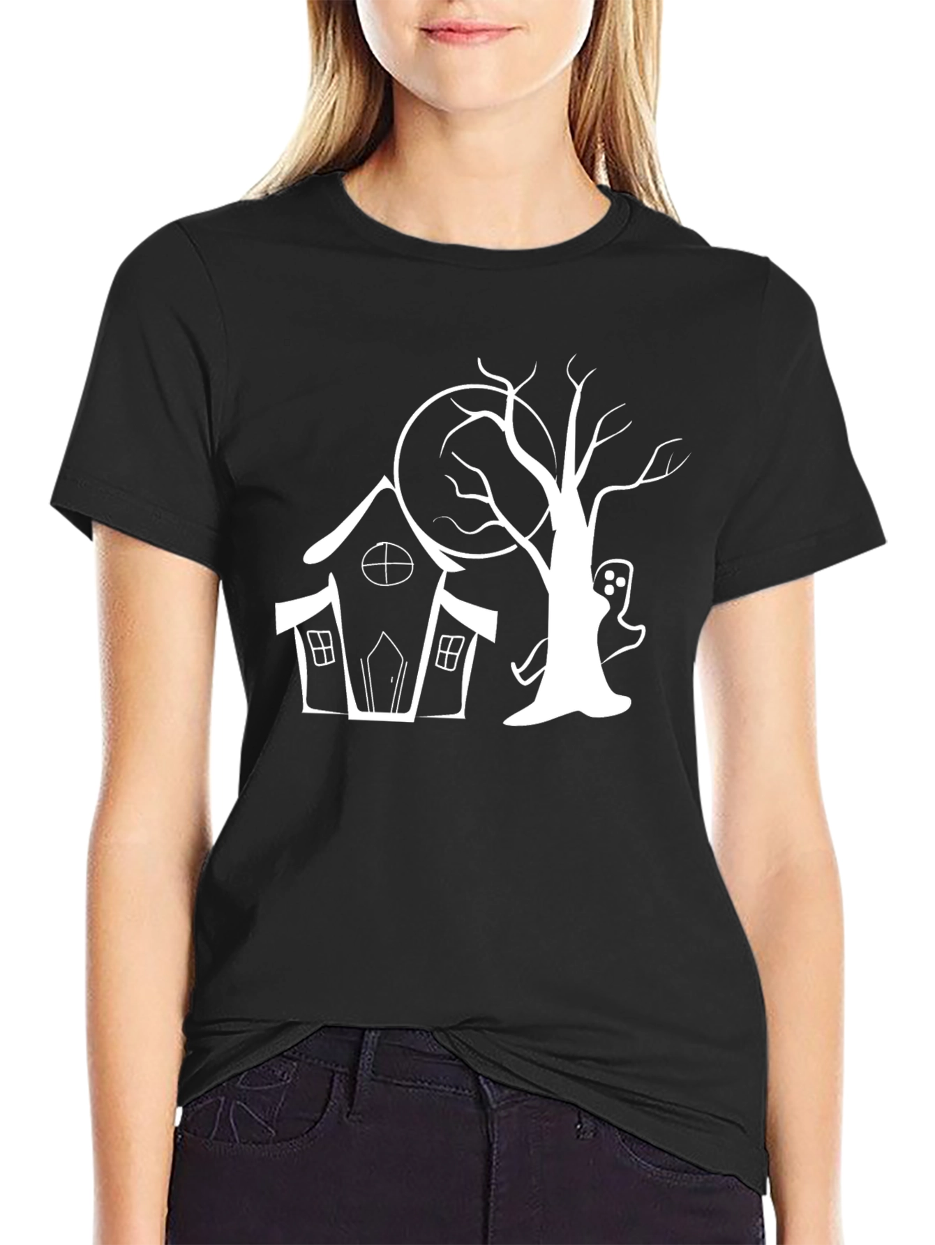 Spooky Season Black T-Shirt