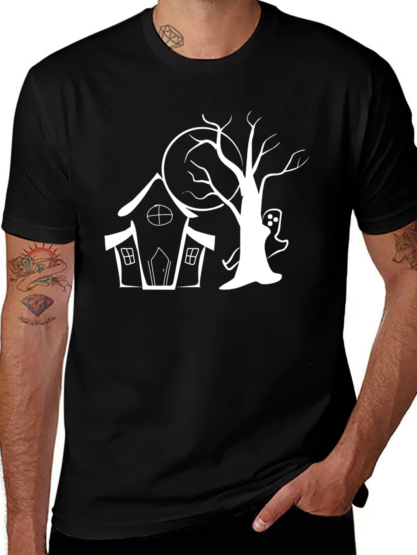 Spooky Season Black T-Shirt