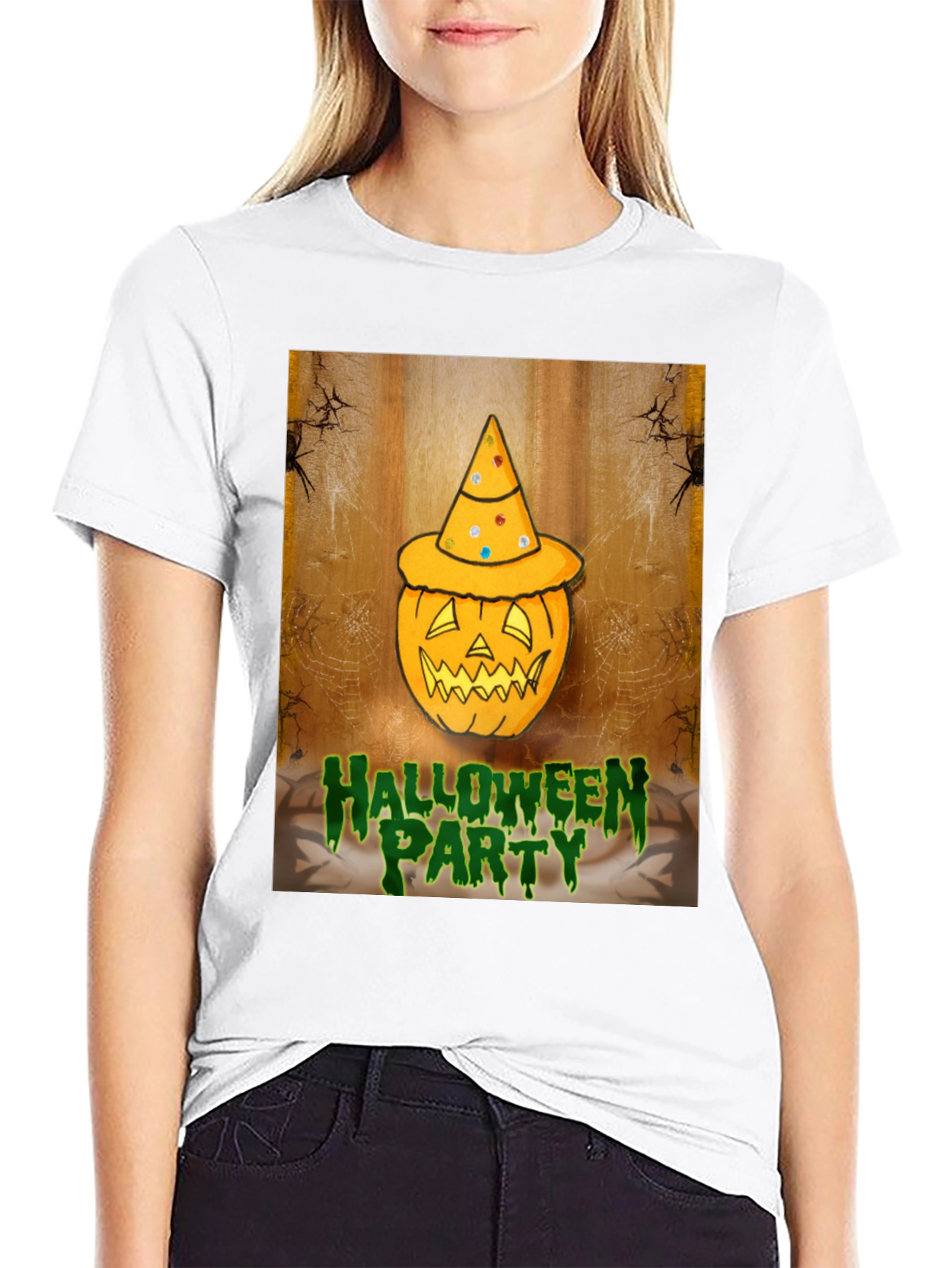 Halloween Party Pumpkin T-Shirt