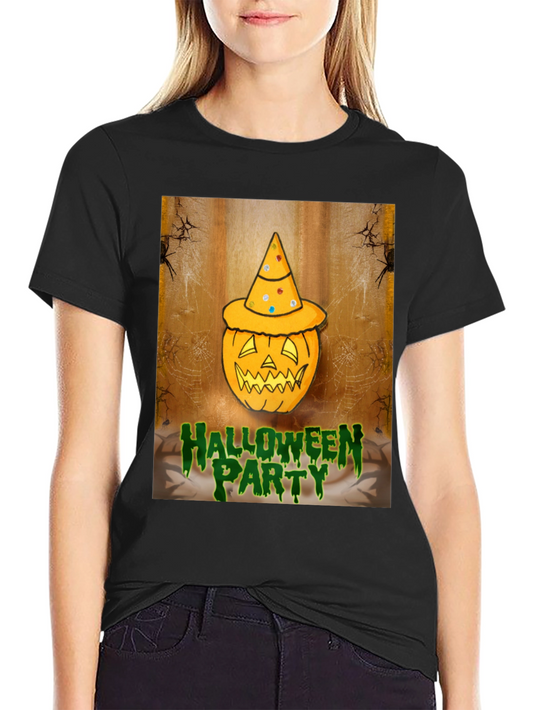 Halloween Party Pumpkin T-Shirt