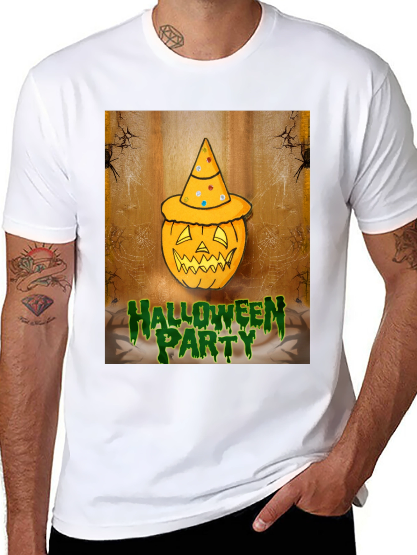 Halloween Party Pumpkin T-Shirt