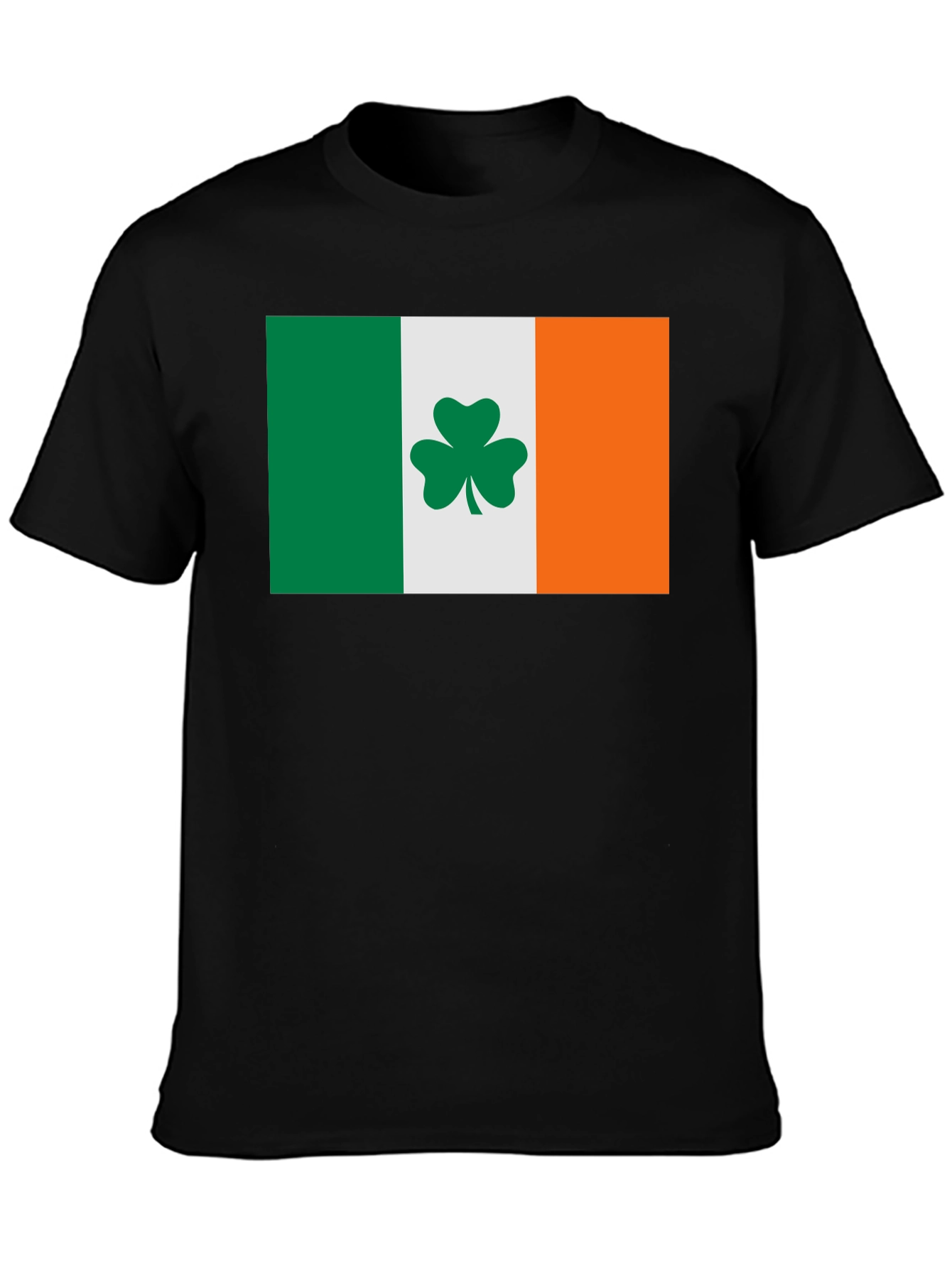 Irish Flag Shamrock T-Shirt - St. Patricks Day Tee
