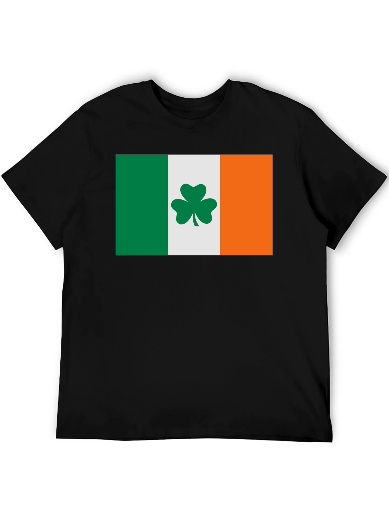 Irish Flag Shamrock T-Shirt - St. Patricks Day Tee