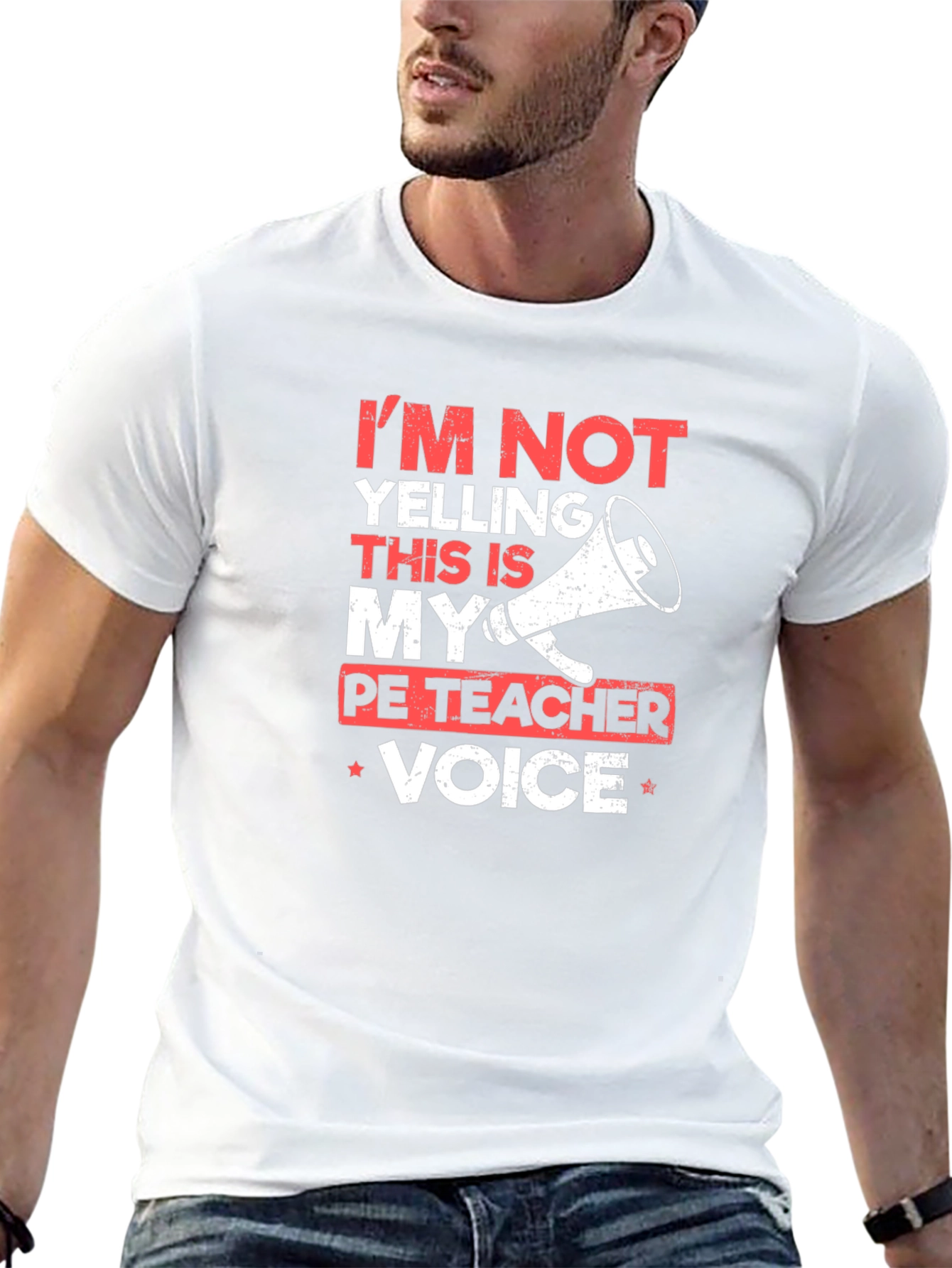 PE Teacher Voice T-Shirt