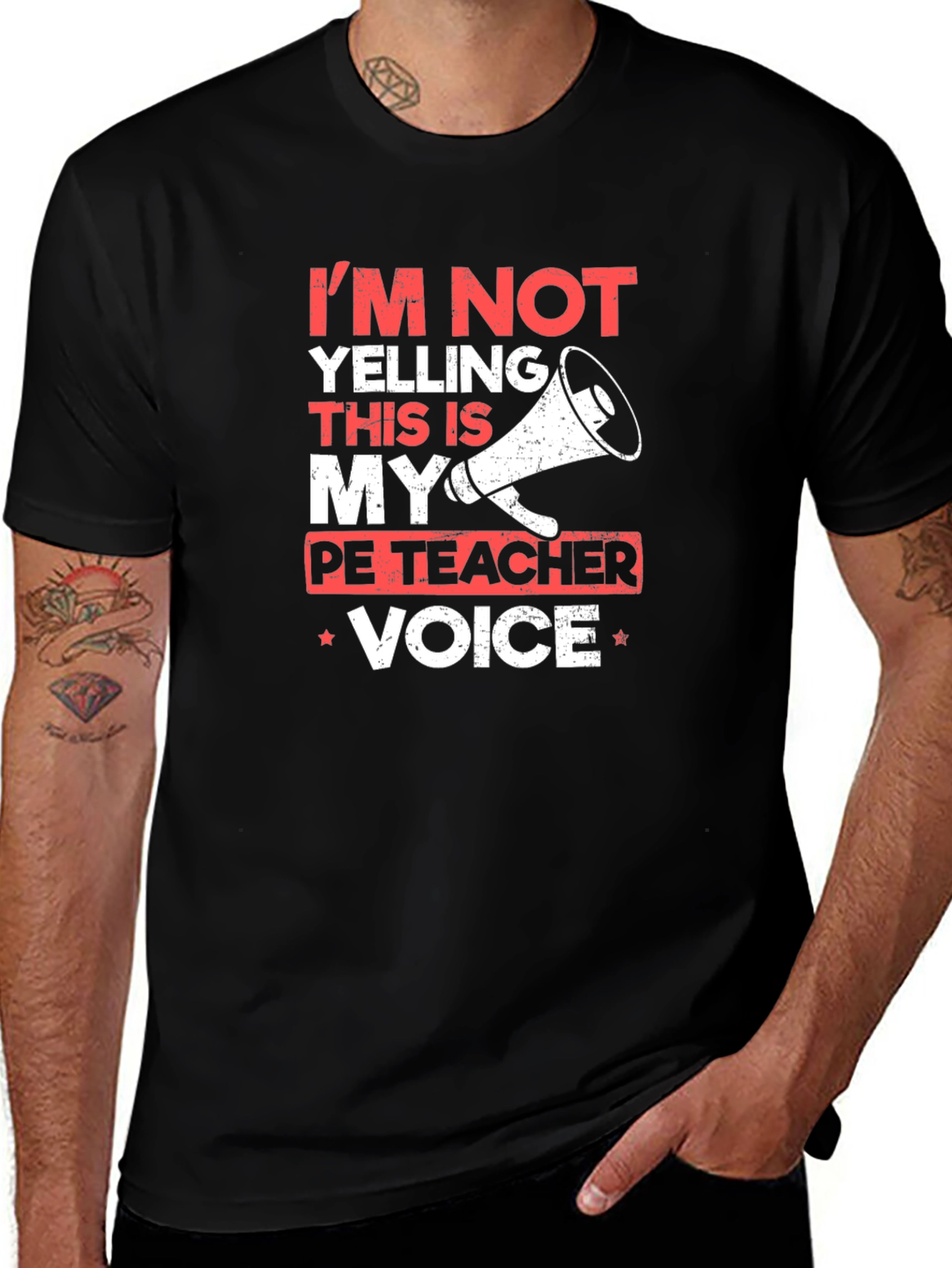 PE Teacher Voice T-Shirt