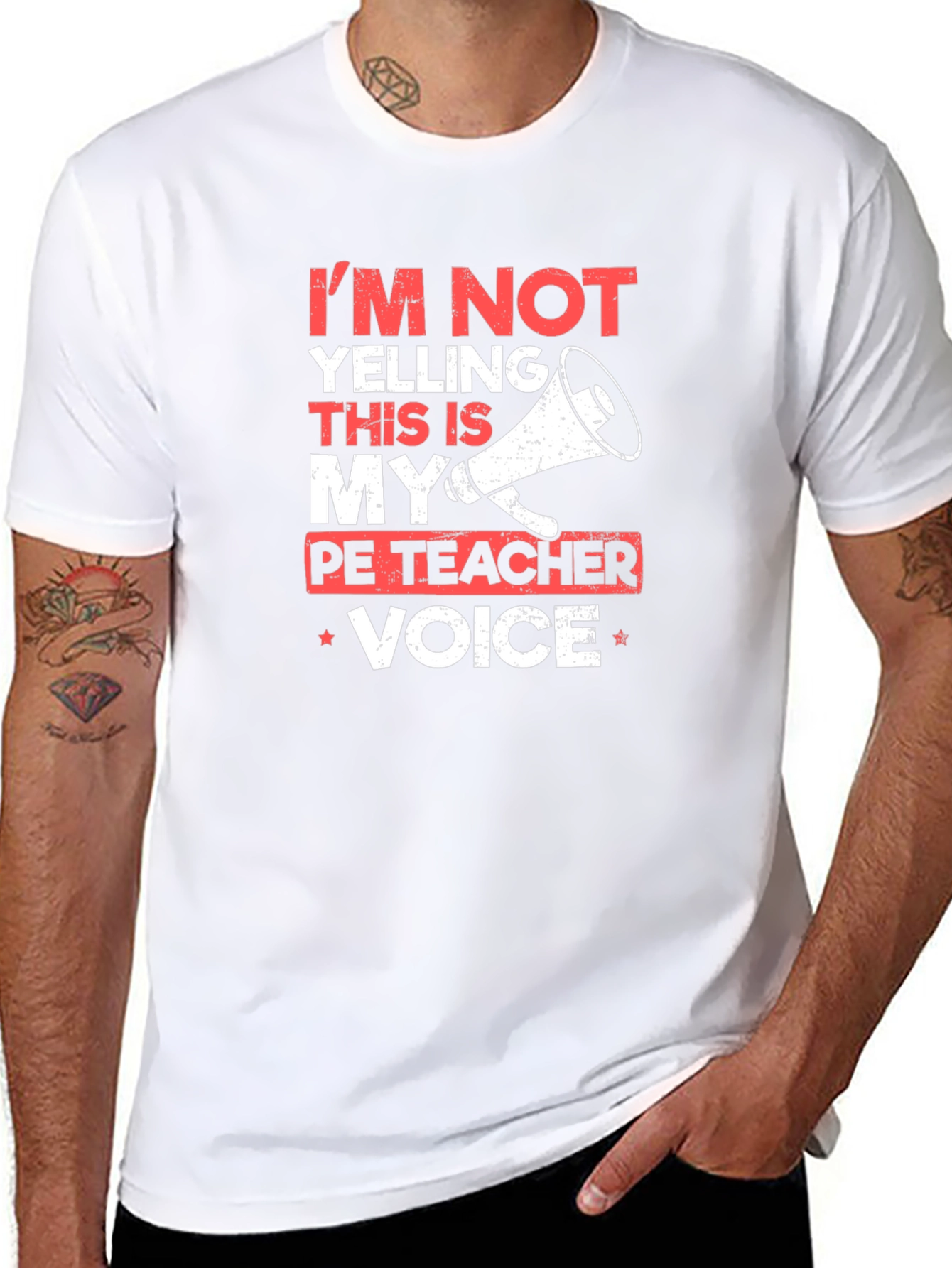 PE Teacher Voice T-Shirt