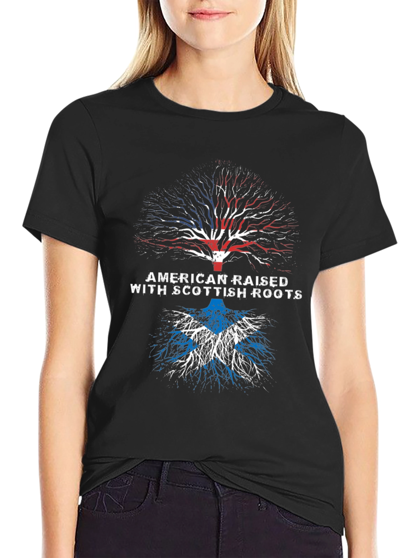 American Raised with Scottish Roots T-Shirt