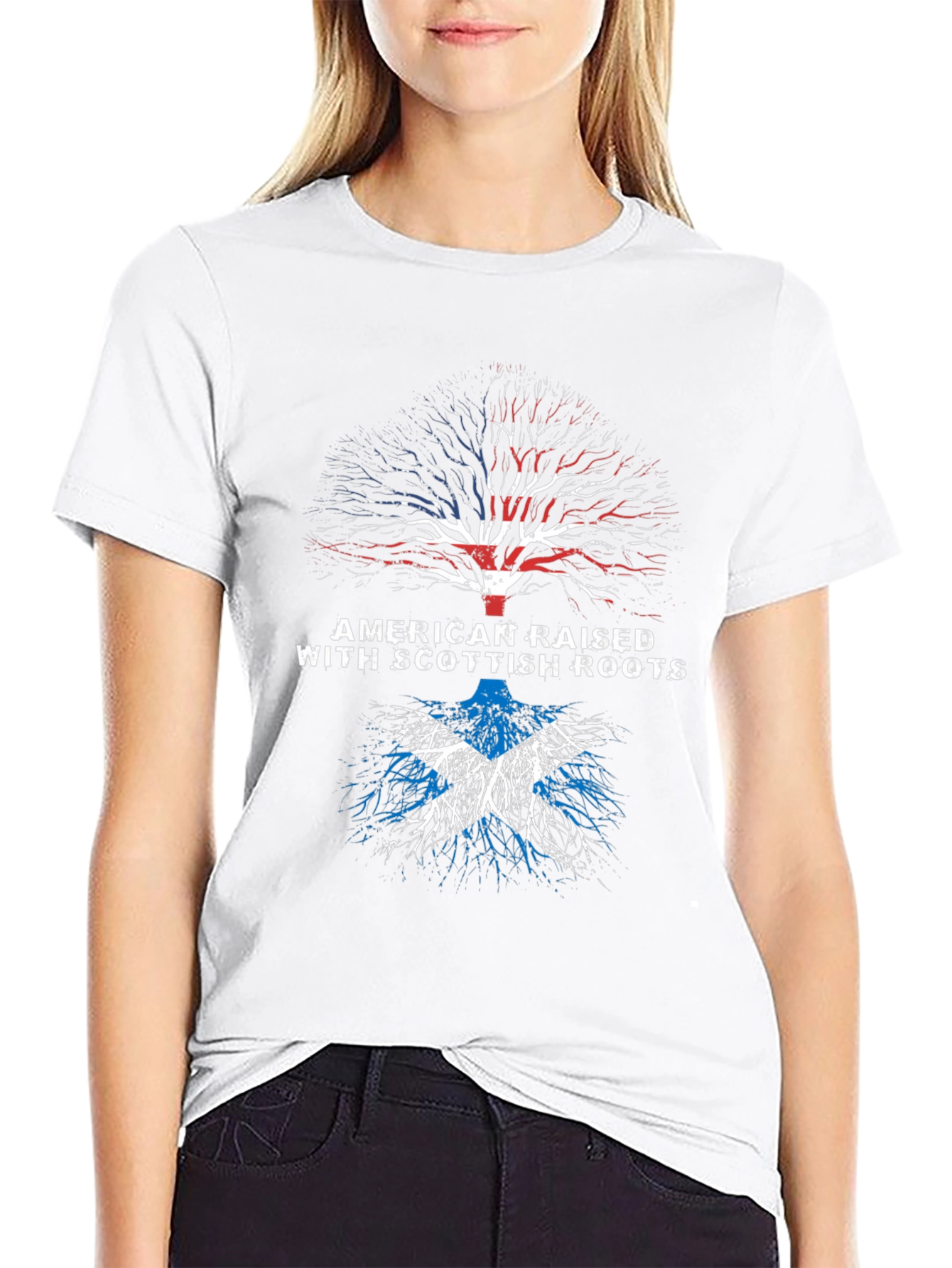 American Raised with Scottish Roots T-Shirt