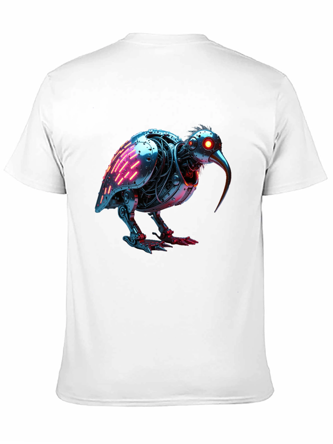 Robotic Kiwi Bird Graphic Tee