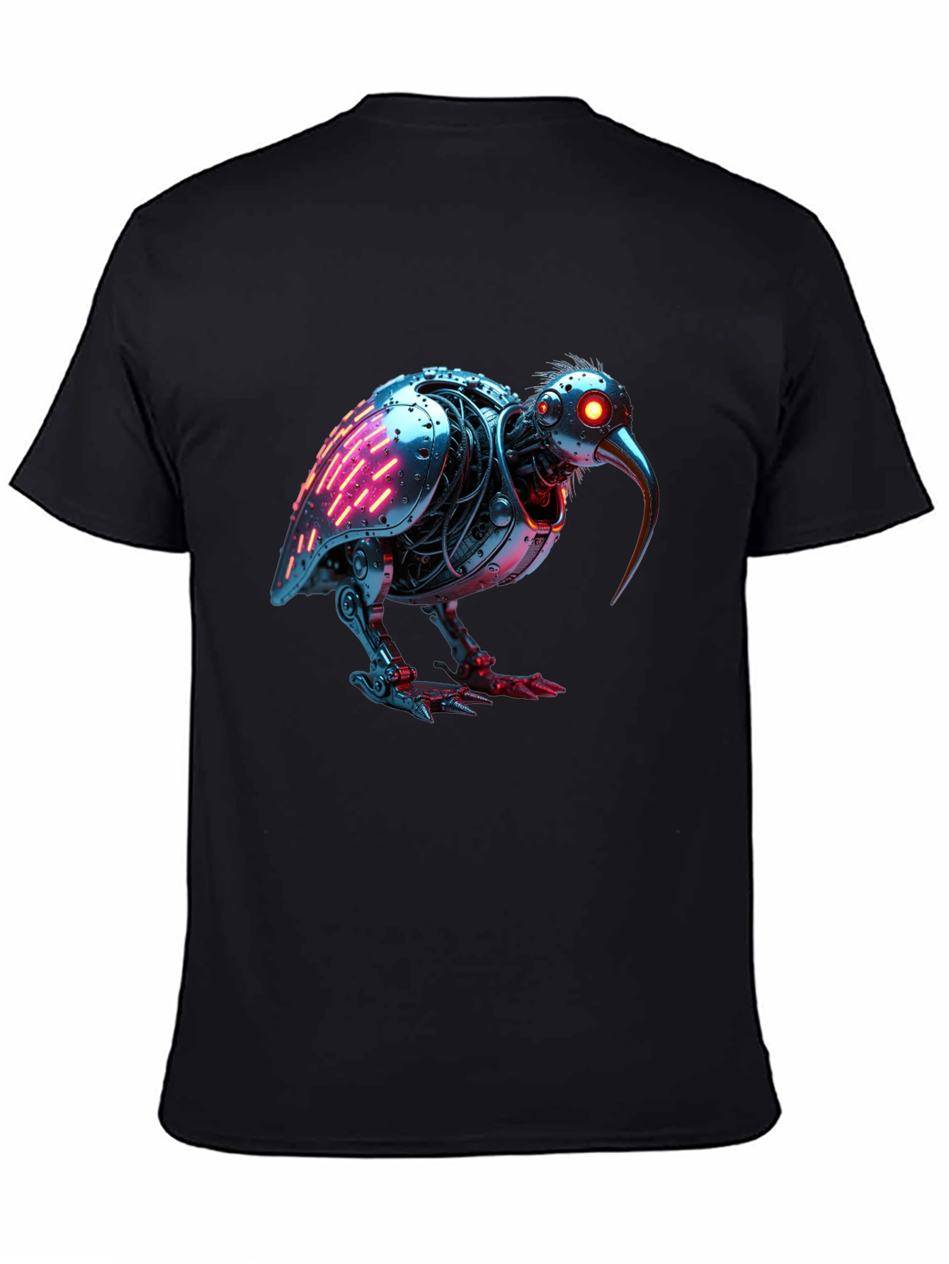 Robotic Kiwi Bird Graphic Tee