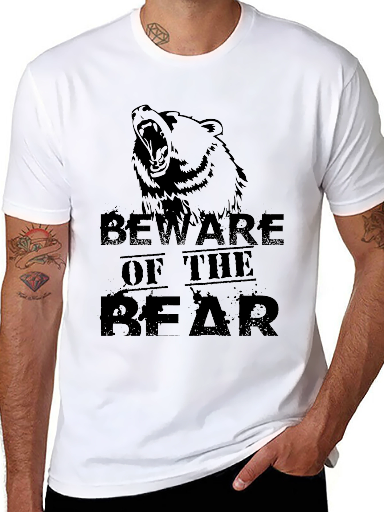 Beware of the Bear Graphic Tee