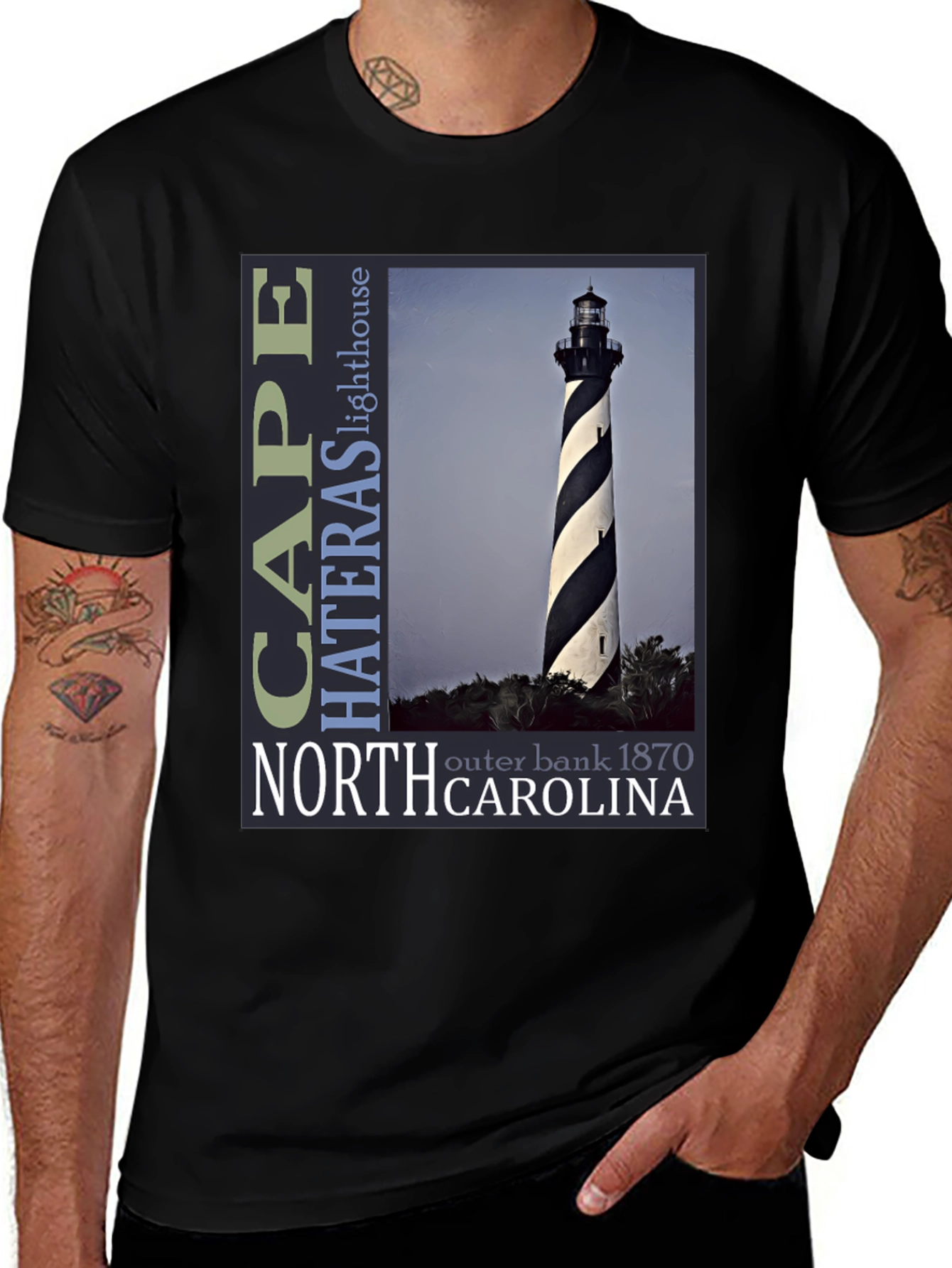 Cape Hatteras Lighthouse North Carolina T-Shirt
