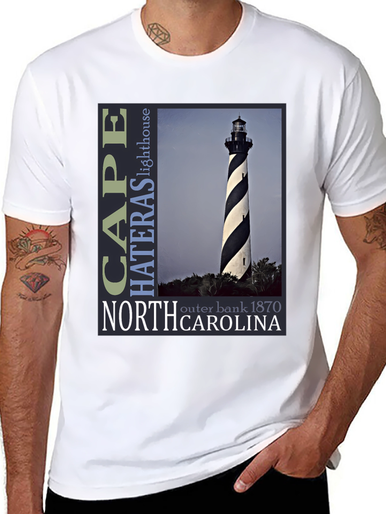 Cape Hatteras Lighthouse North Carolina T-Shirt