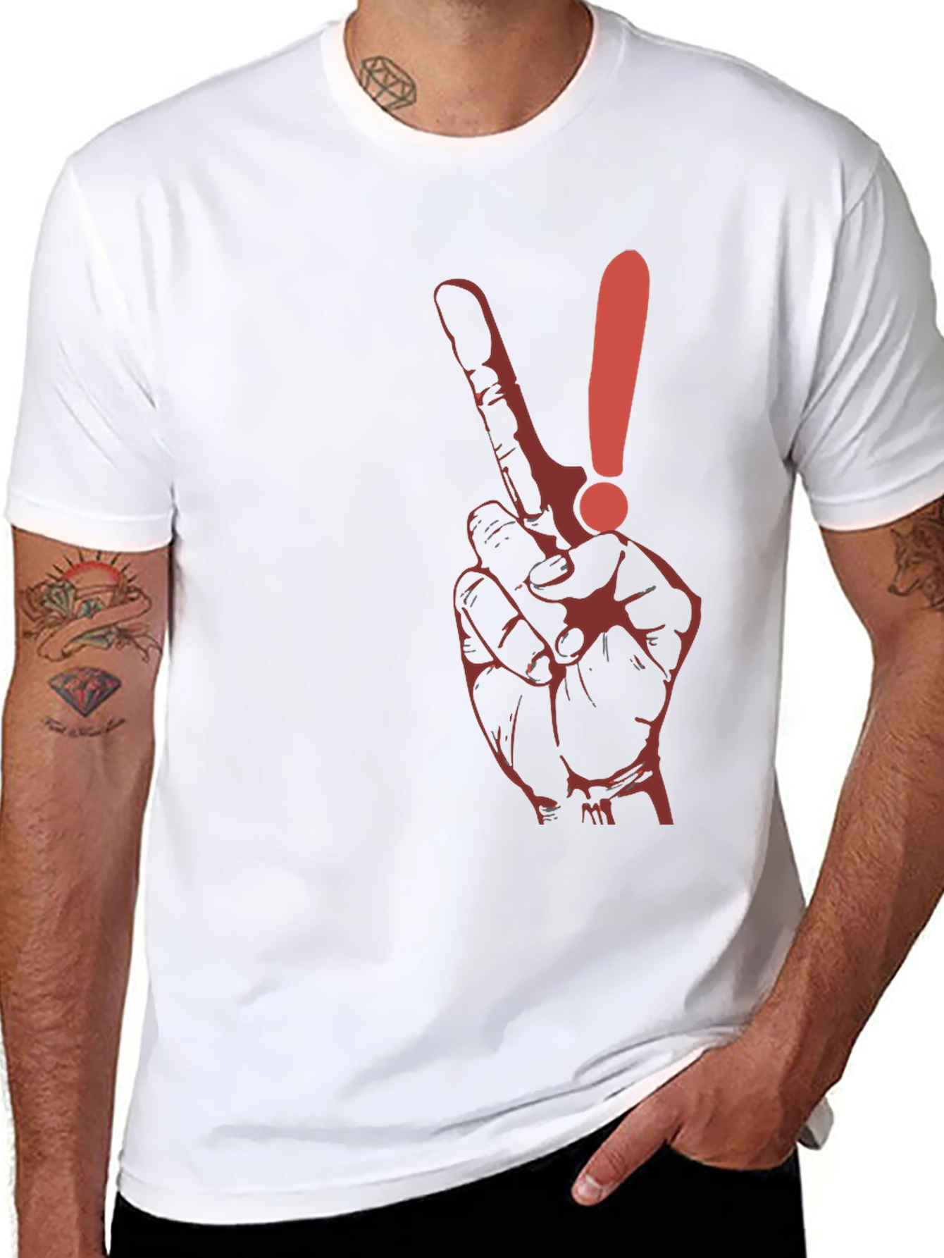 Peace & Exclamation T-Shirt