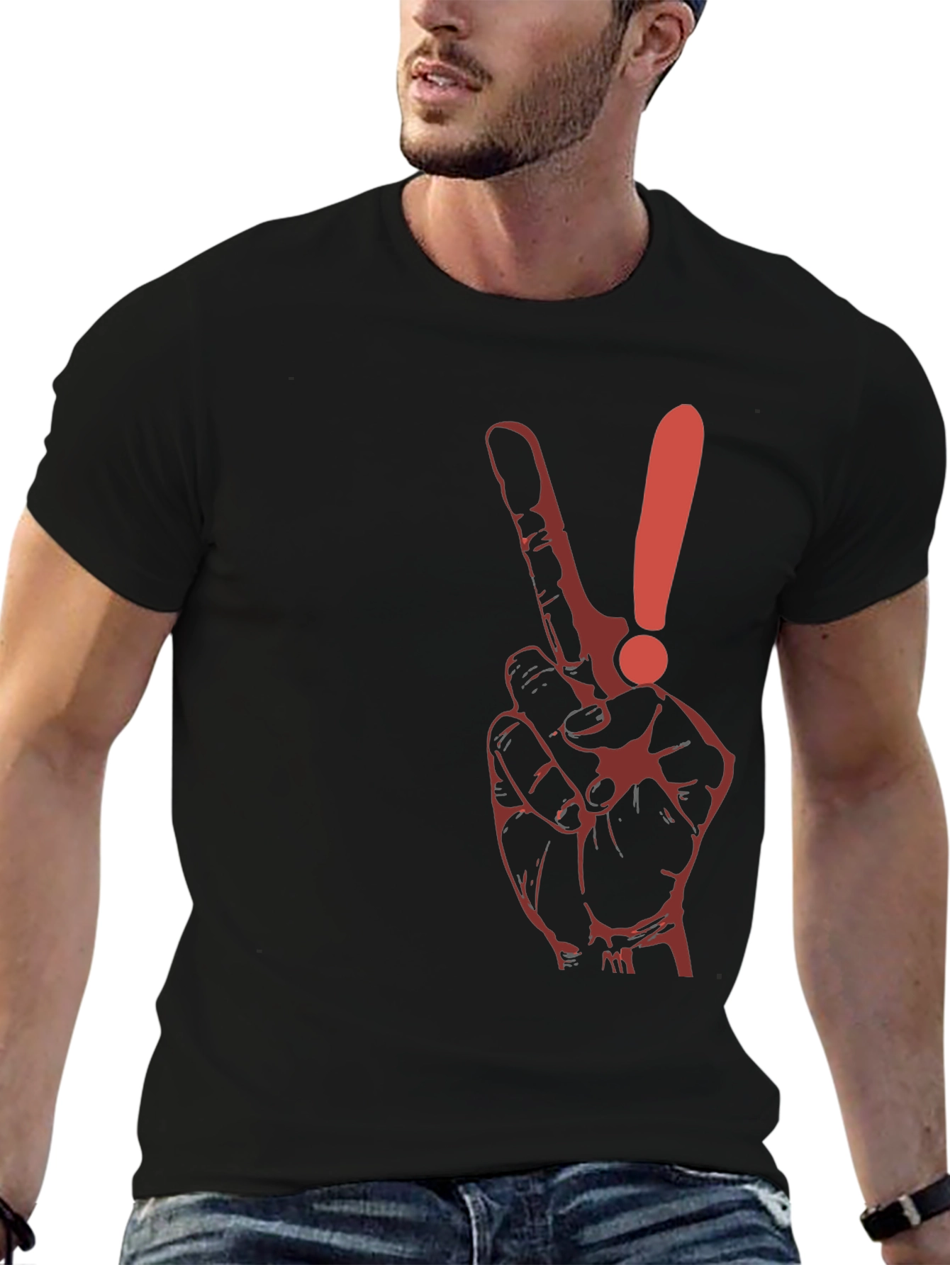 Peace & Exclamation T-Shirt