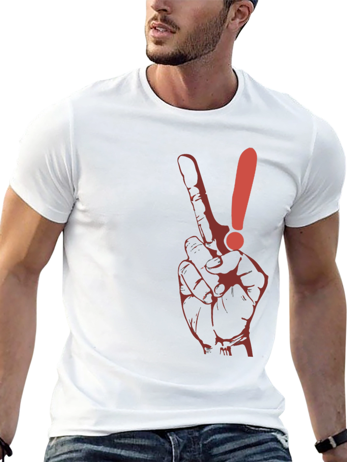 Peace & Exclamation T-Shirt