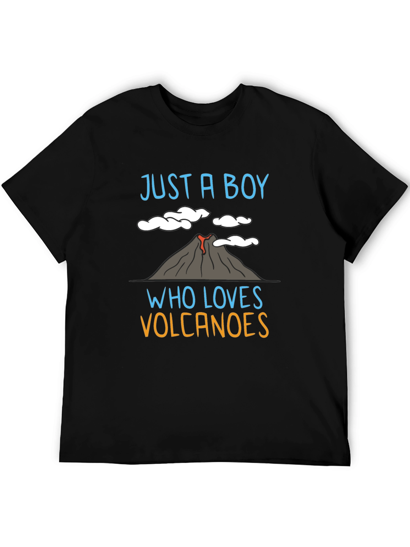 Boy Who Loves Volcanoes Graphic T-Shirt
