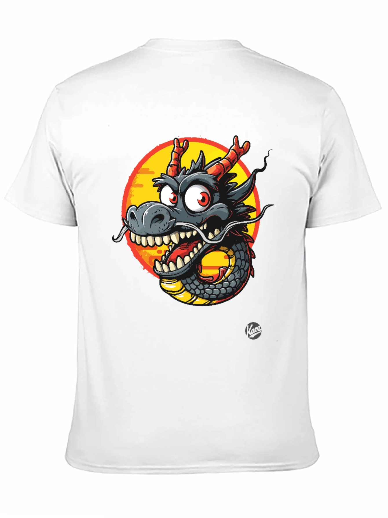Dragon Graphic Tee - Mens Black T-Shirt