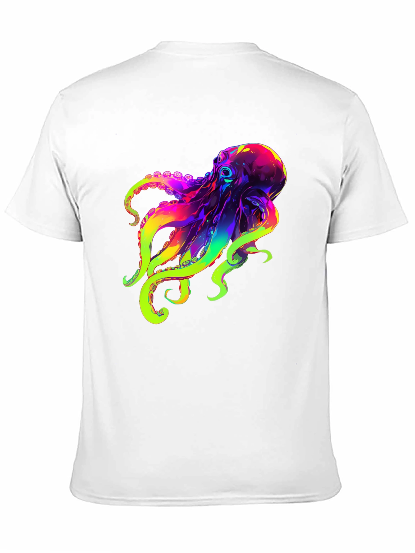 Colorful Octopus Graphic T-Shirt