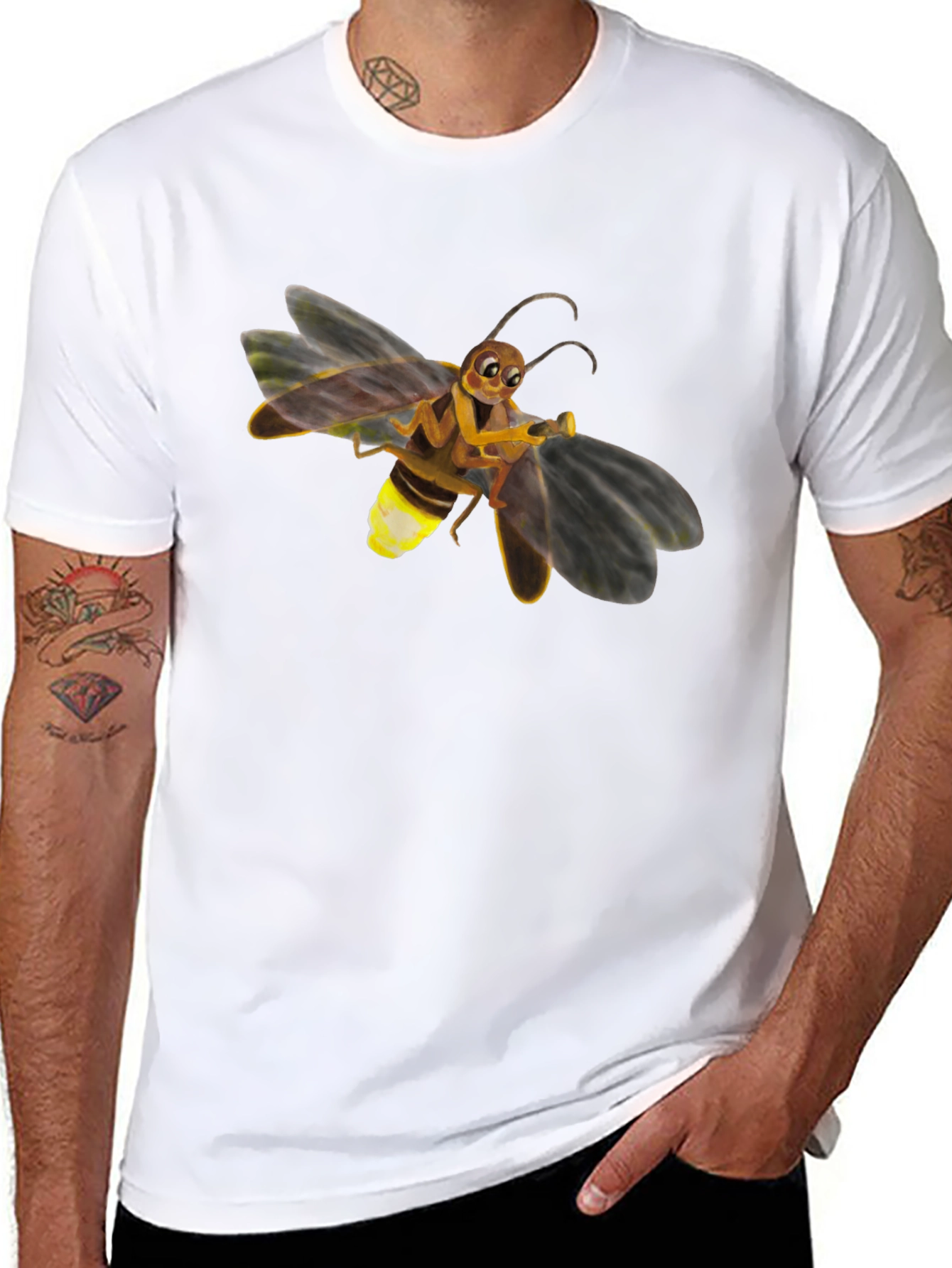 Firefly Graphic T-Shirt - Glow Bug Tee
