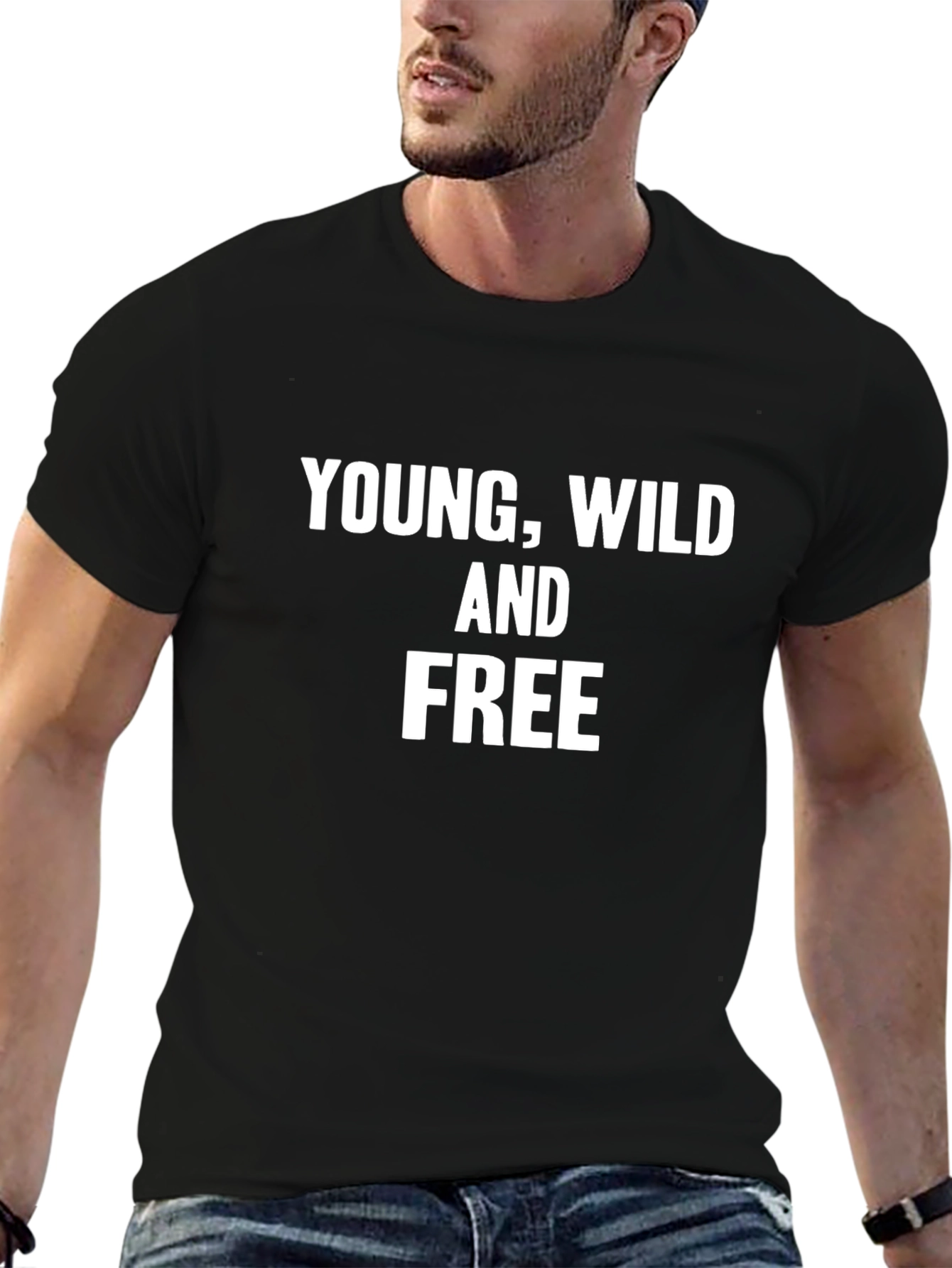 Young Wild and Free Graphic Tee