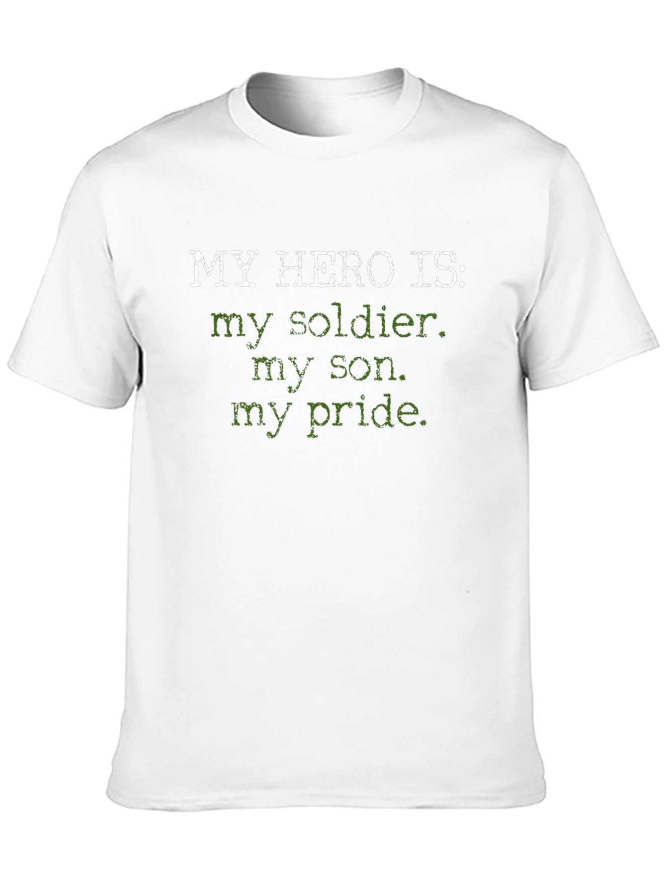 My Hero Is Soldier T-Shirt - Military Pride