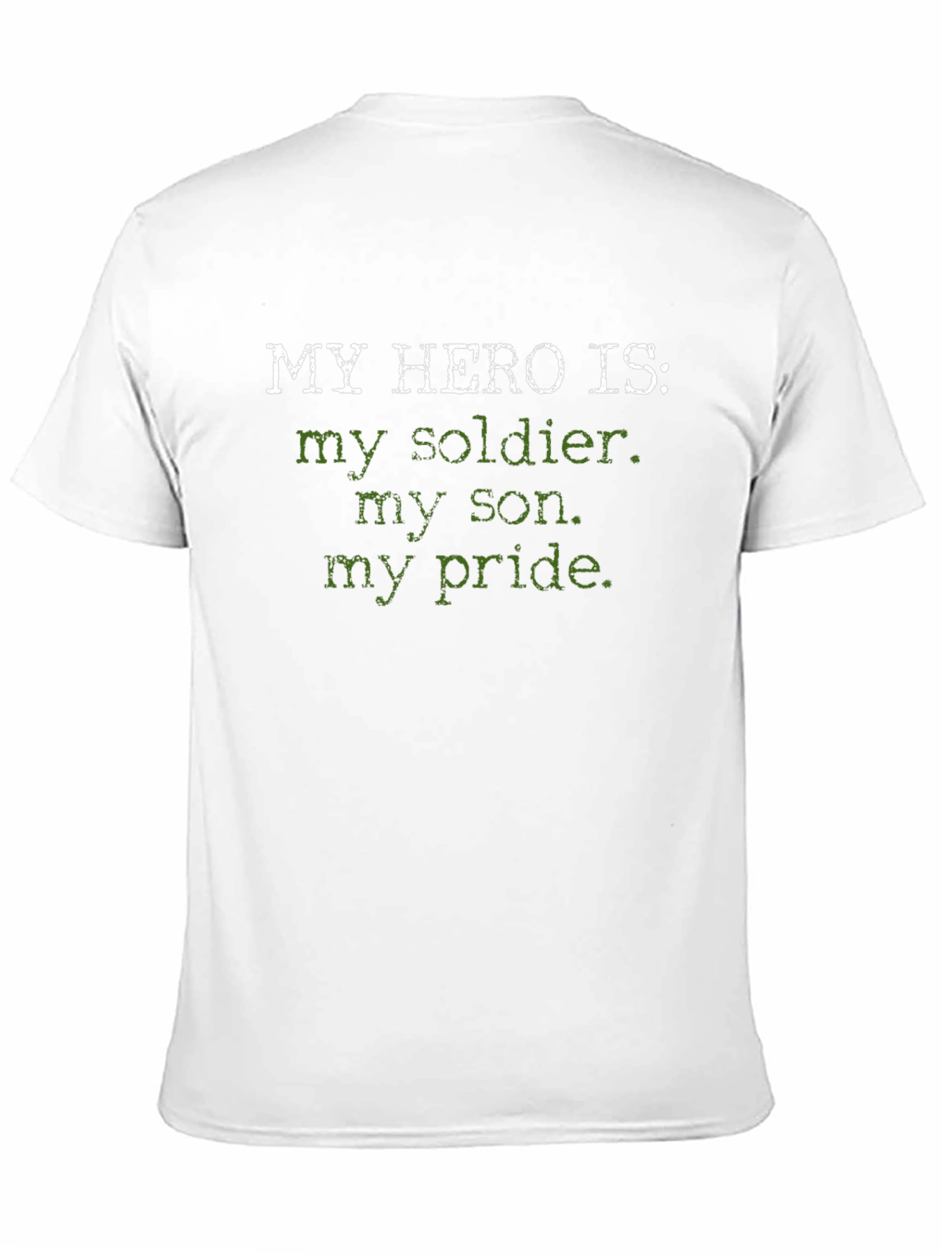My Hero Is Soldier T-Shirt - Military Pride