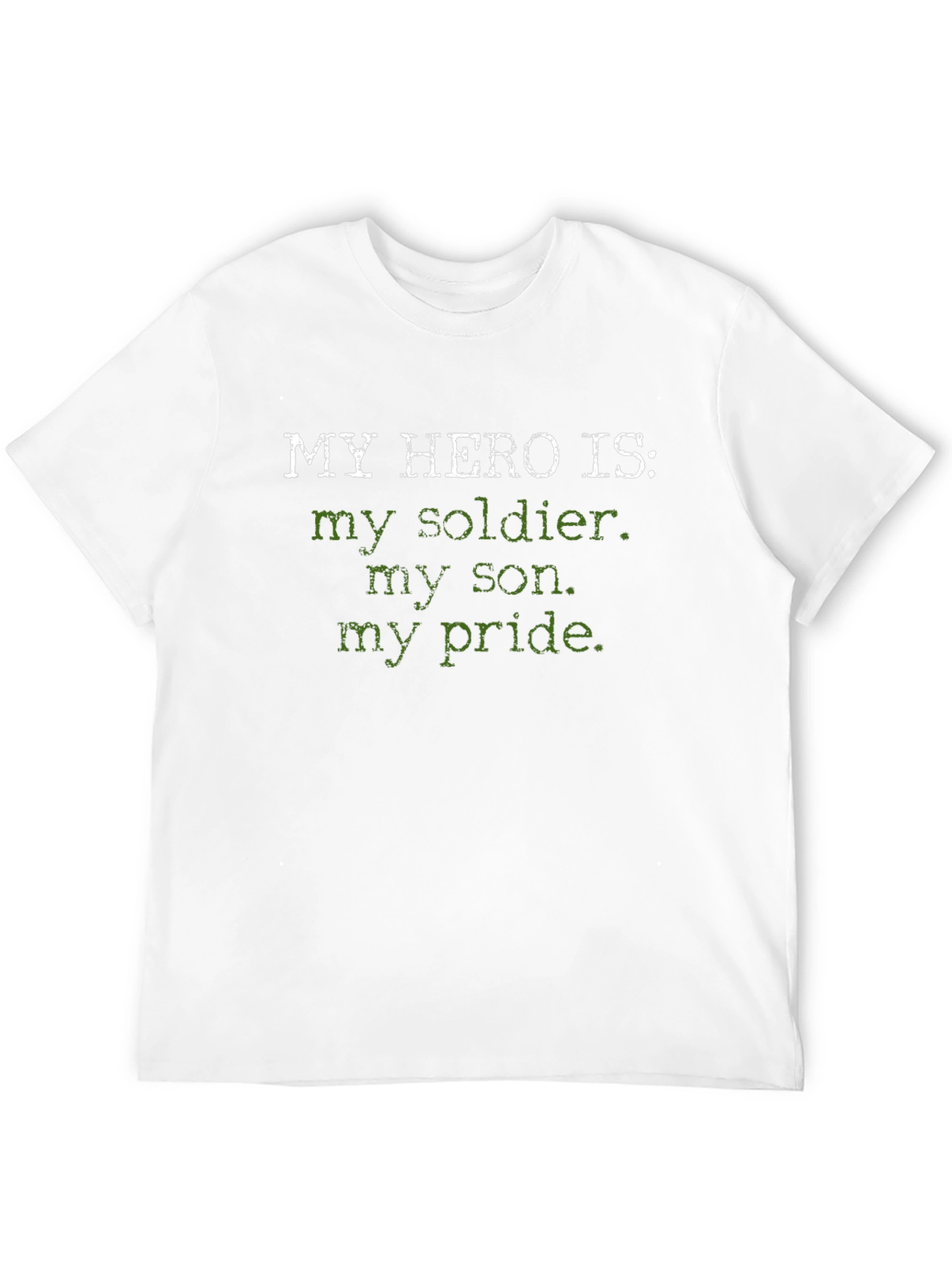 My Hero Is Soldier T-Shirt - Military Pride