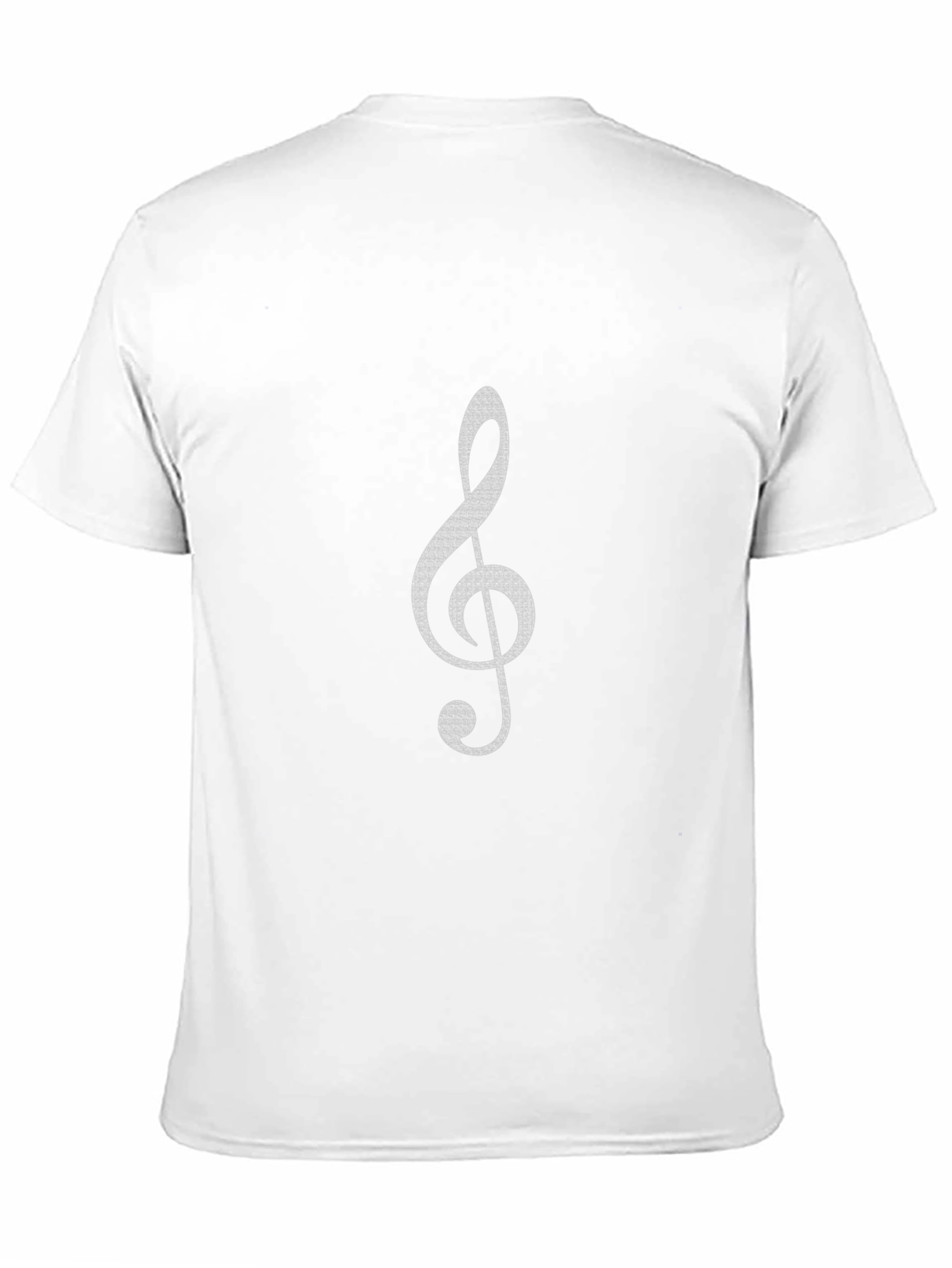 Treble Clef Graphic Tee - Music Lovers Black T-Shirt