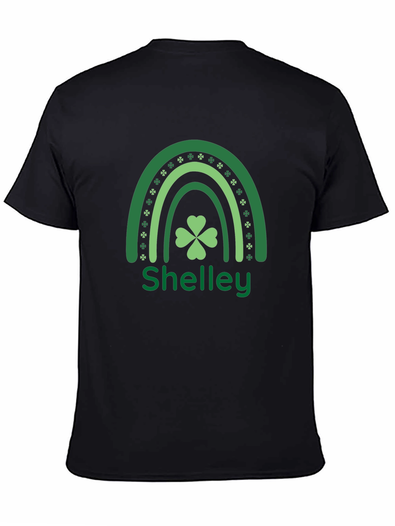 Shelley St. Patricks Day Rainbow Shamrock T-Shirt