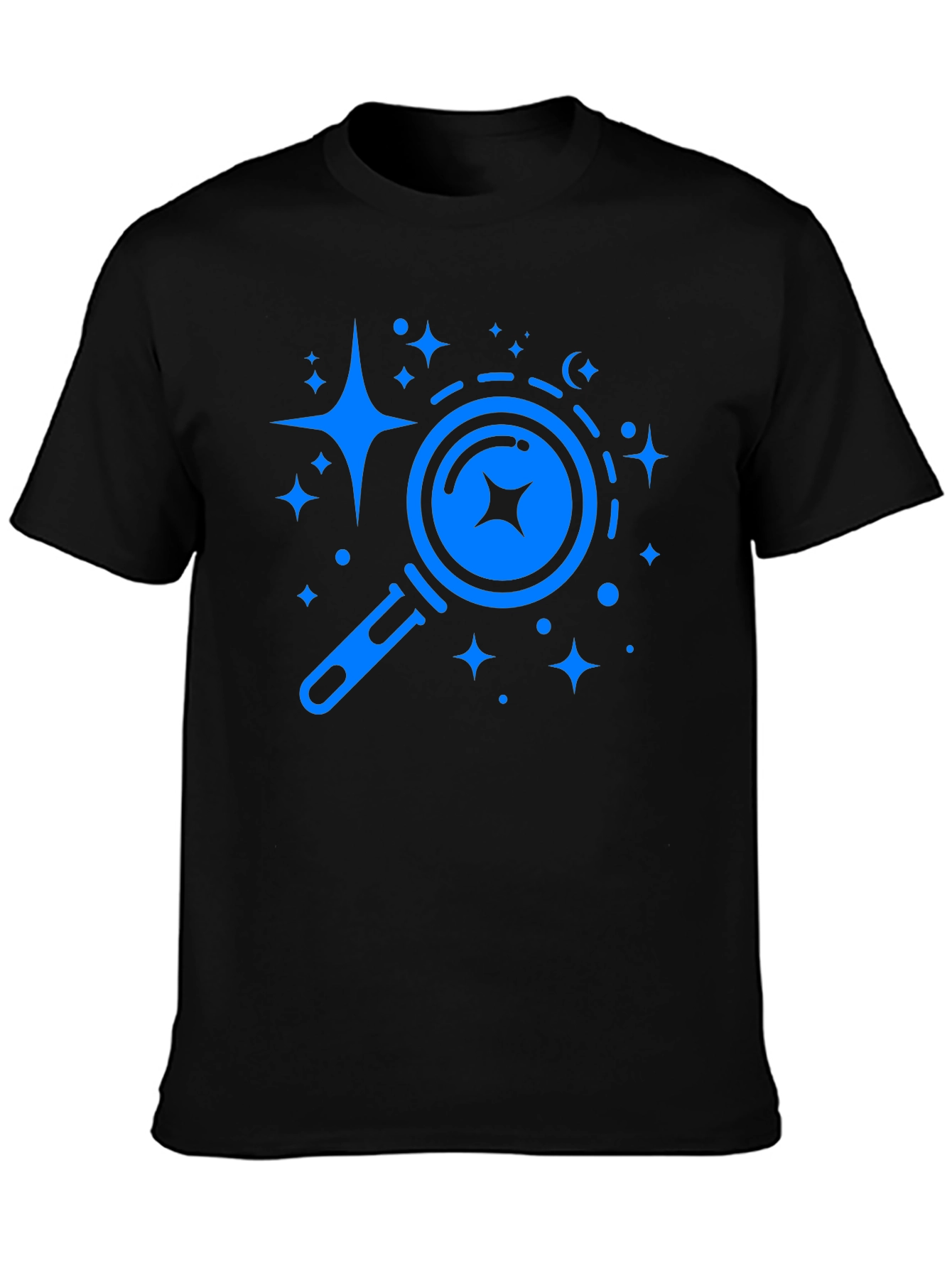 Search for Stars Black Graphic Tee