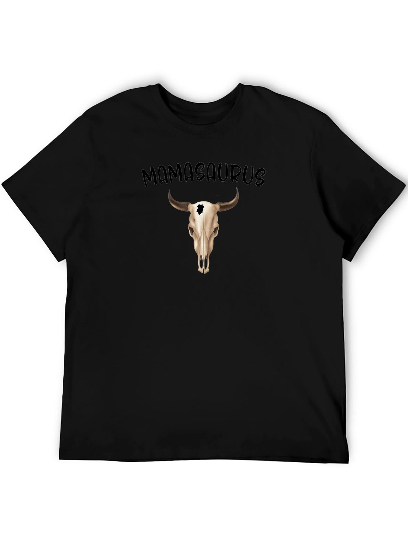 Mamasaurus Bull Skull Tee