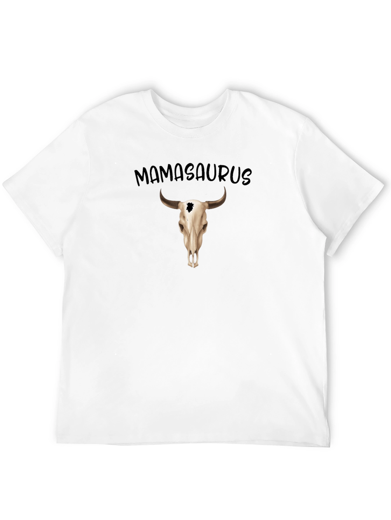 Mamasaurus Bull Skull Tee