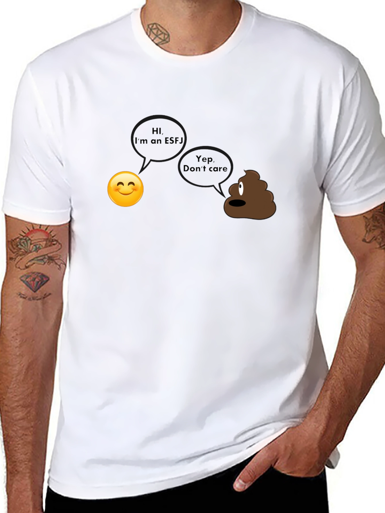 Funny ESFJ Personality T-Shirt - Novelty Apparel