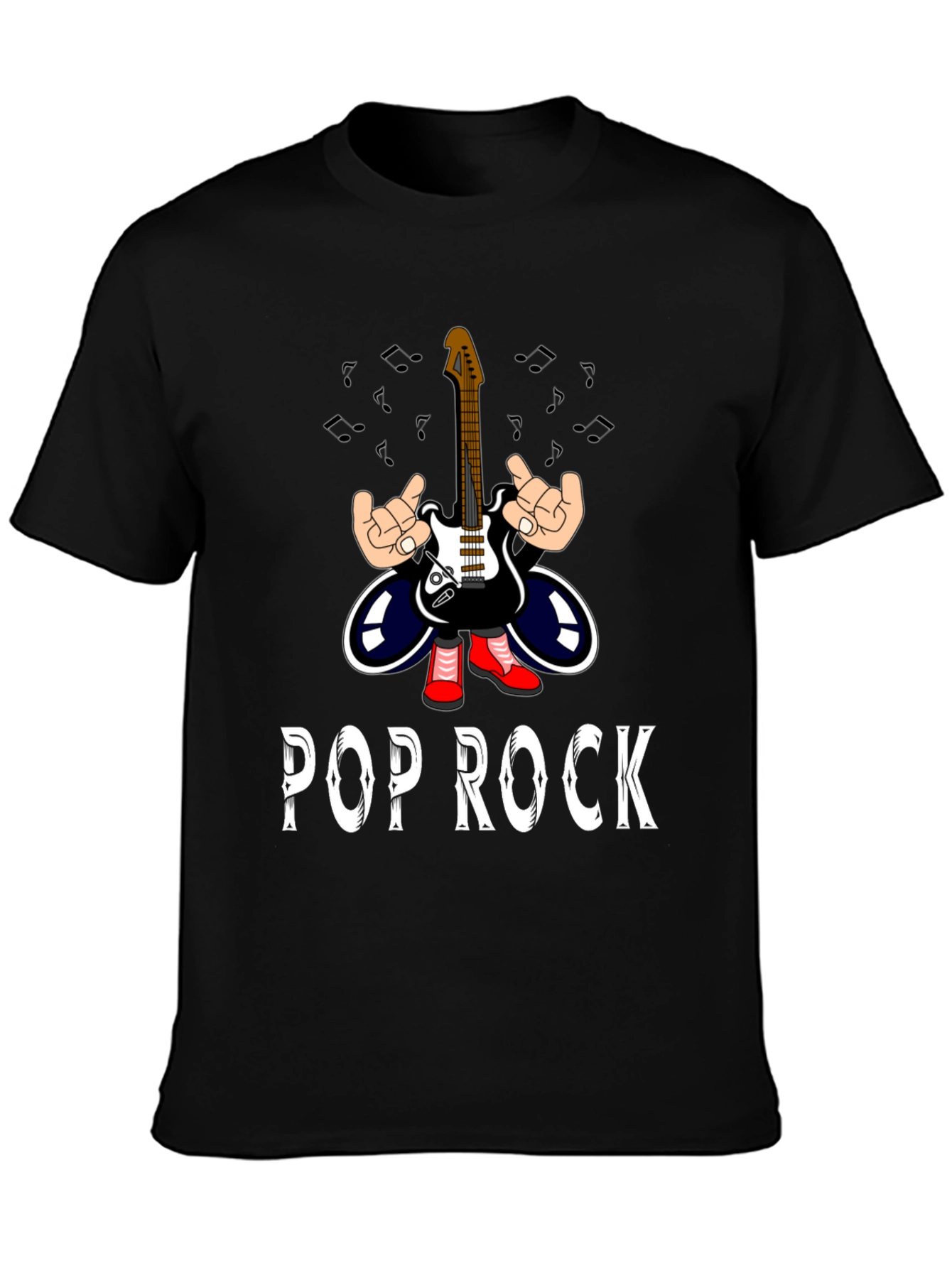 Pop Rock Graphic Tee - Music Lover T-Shirt
