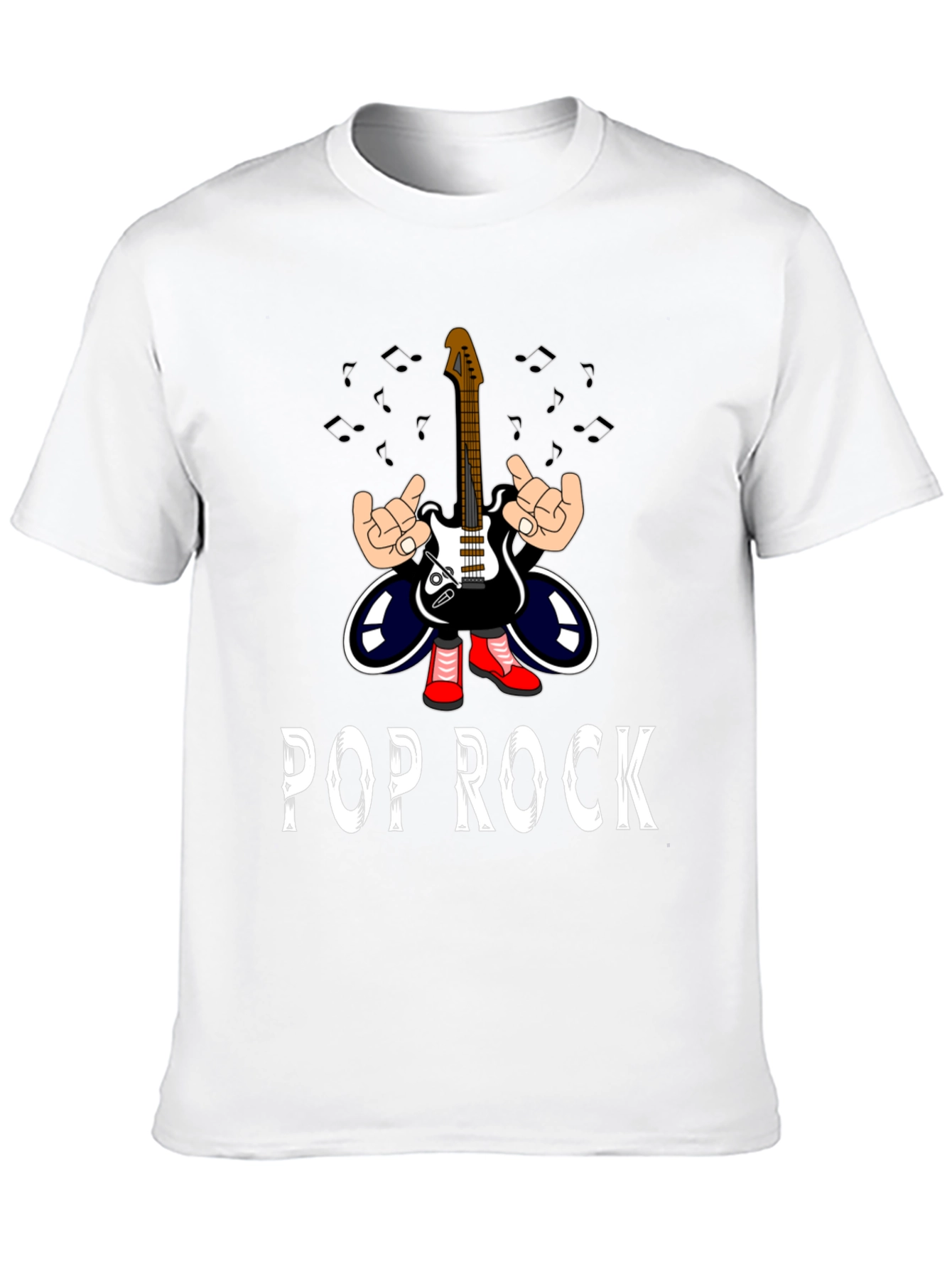 Pop Rock Graphic Tee - Music Lover T-Shirt