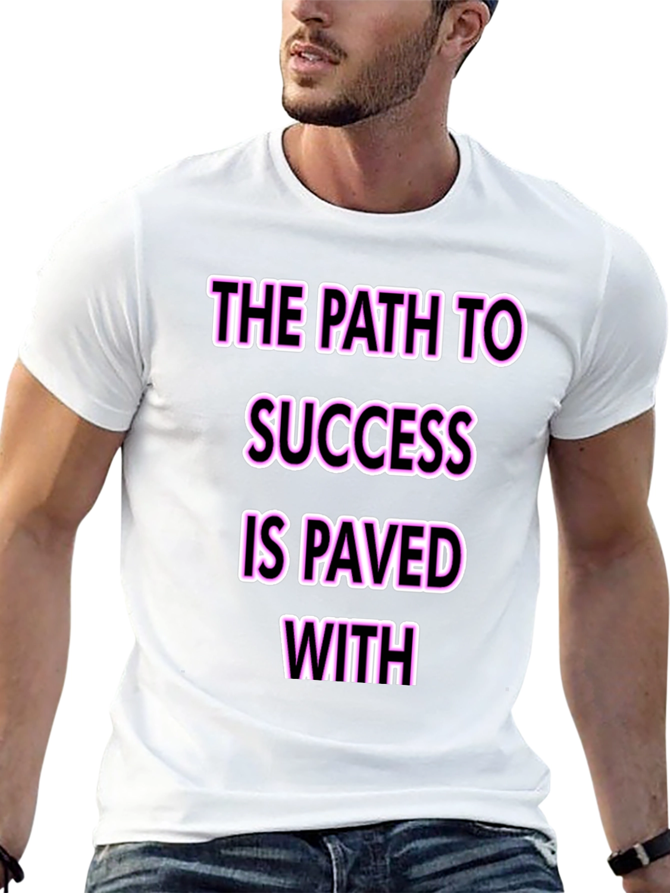 Path to Success Graphic T-Shirt