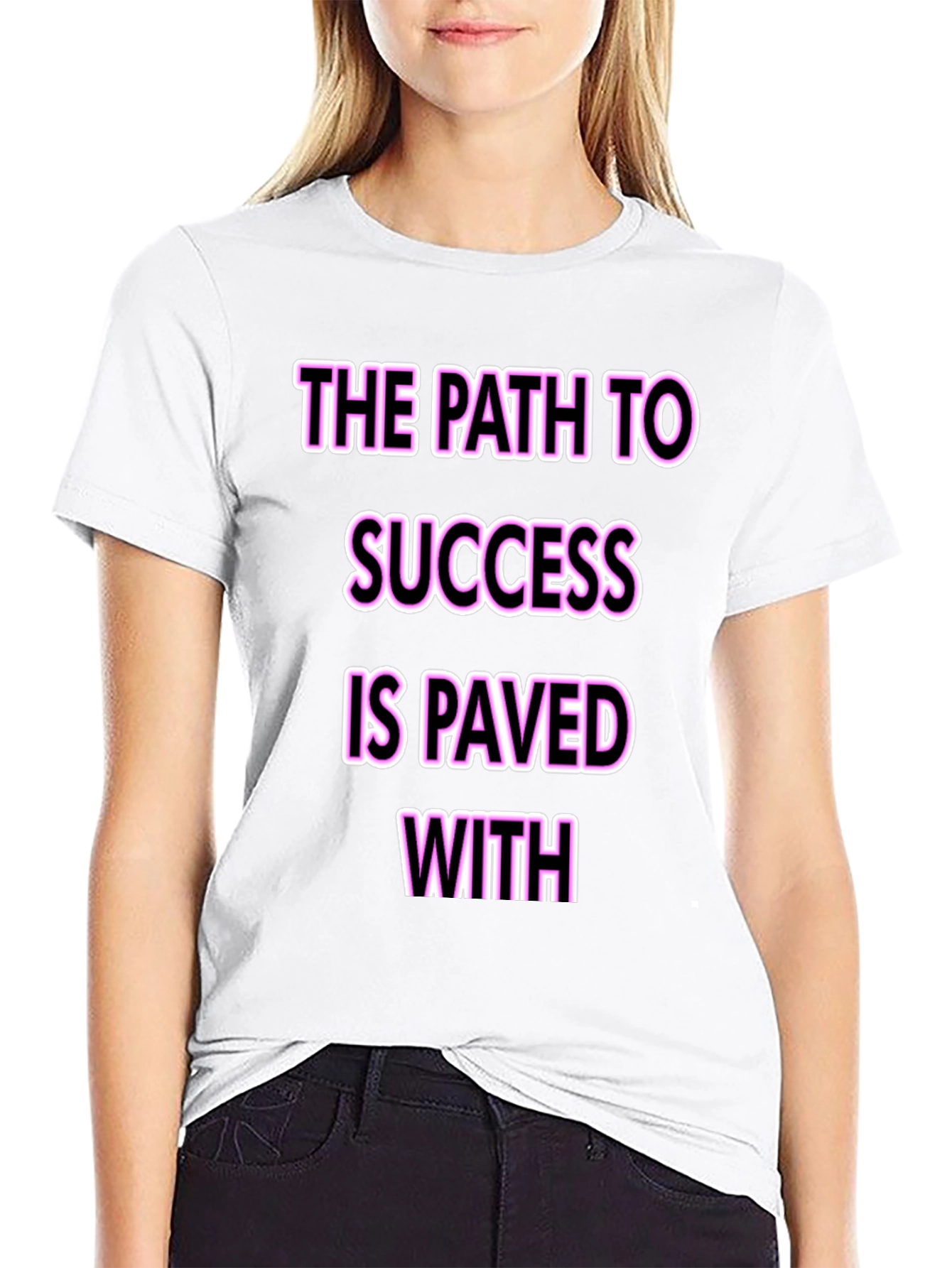 Path to Success Graphic T-Shirt