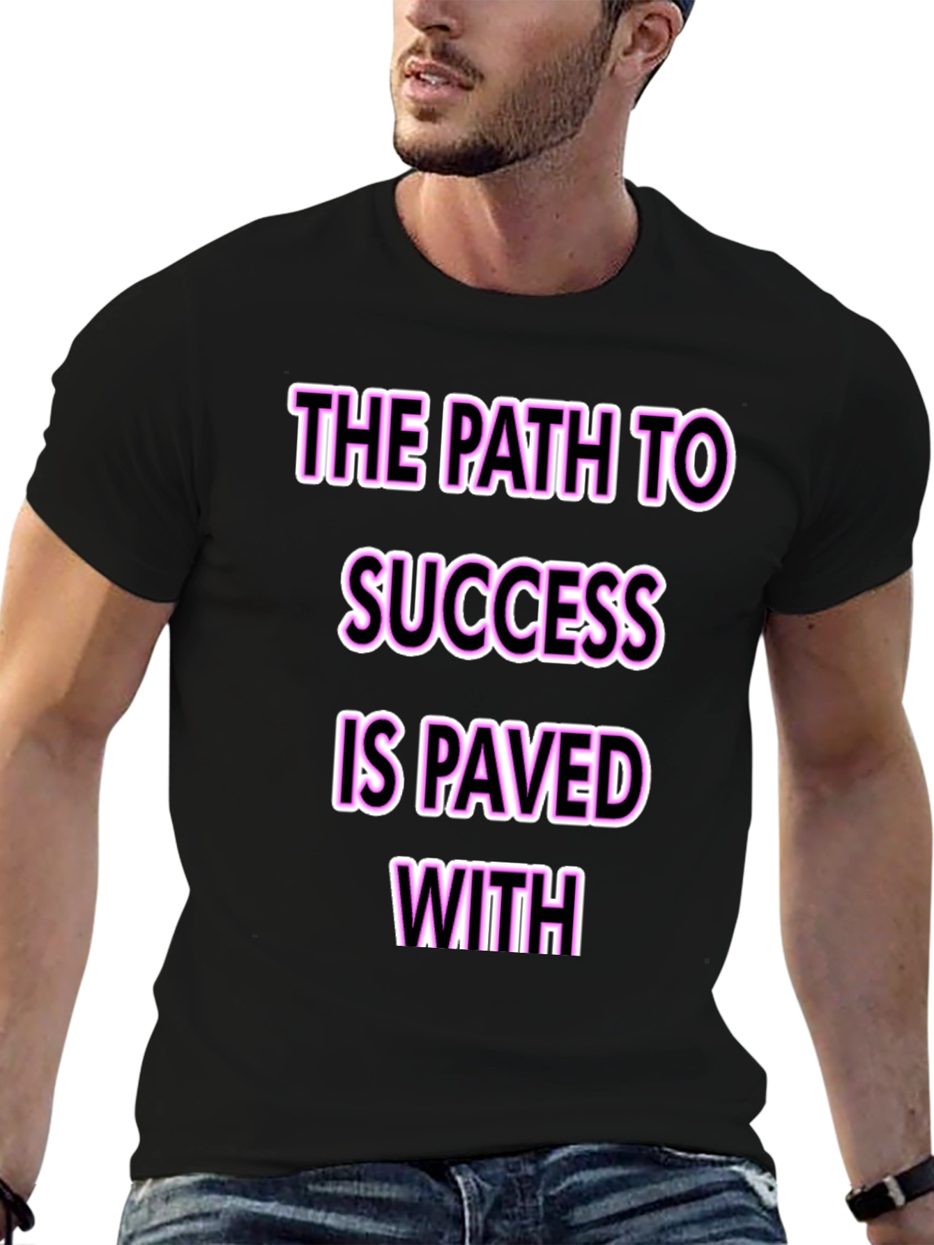Path to Success Graphic T-Shirt