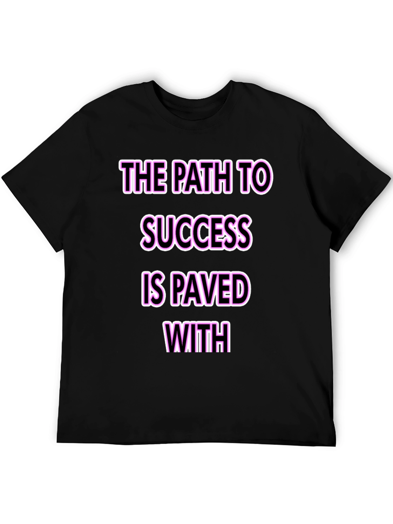 Path to Success Graphic T-Shirt