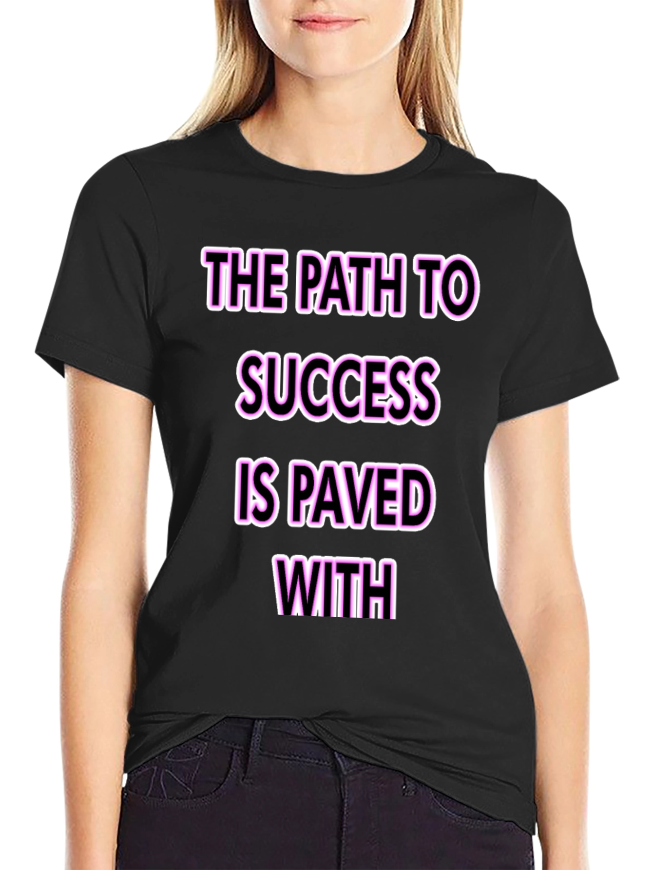 Path to Success Graphic T-Shirt