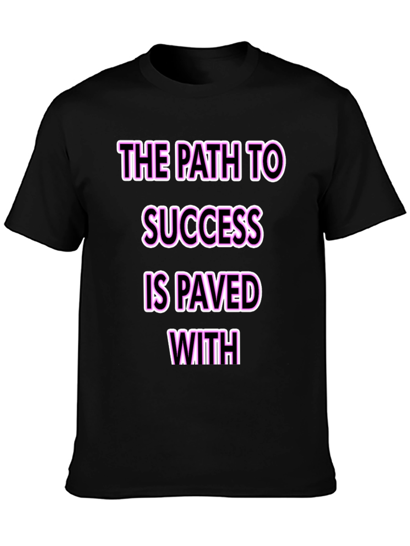 Path to Success Graphic T-Shirt