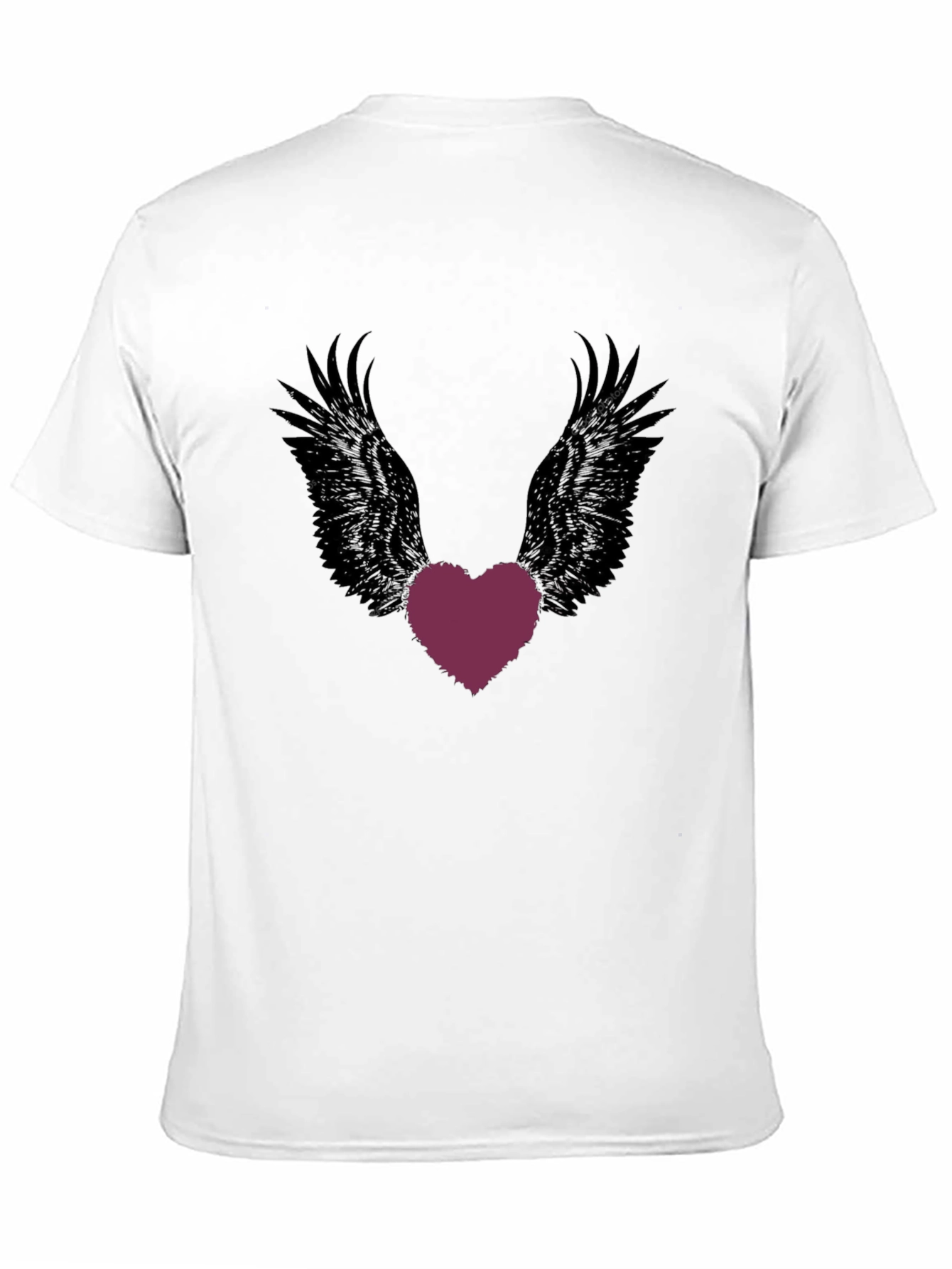 Winged Heart Tee - Romantic Graphic T-Shirt