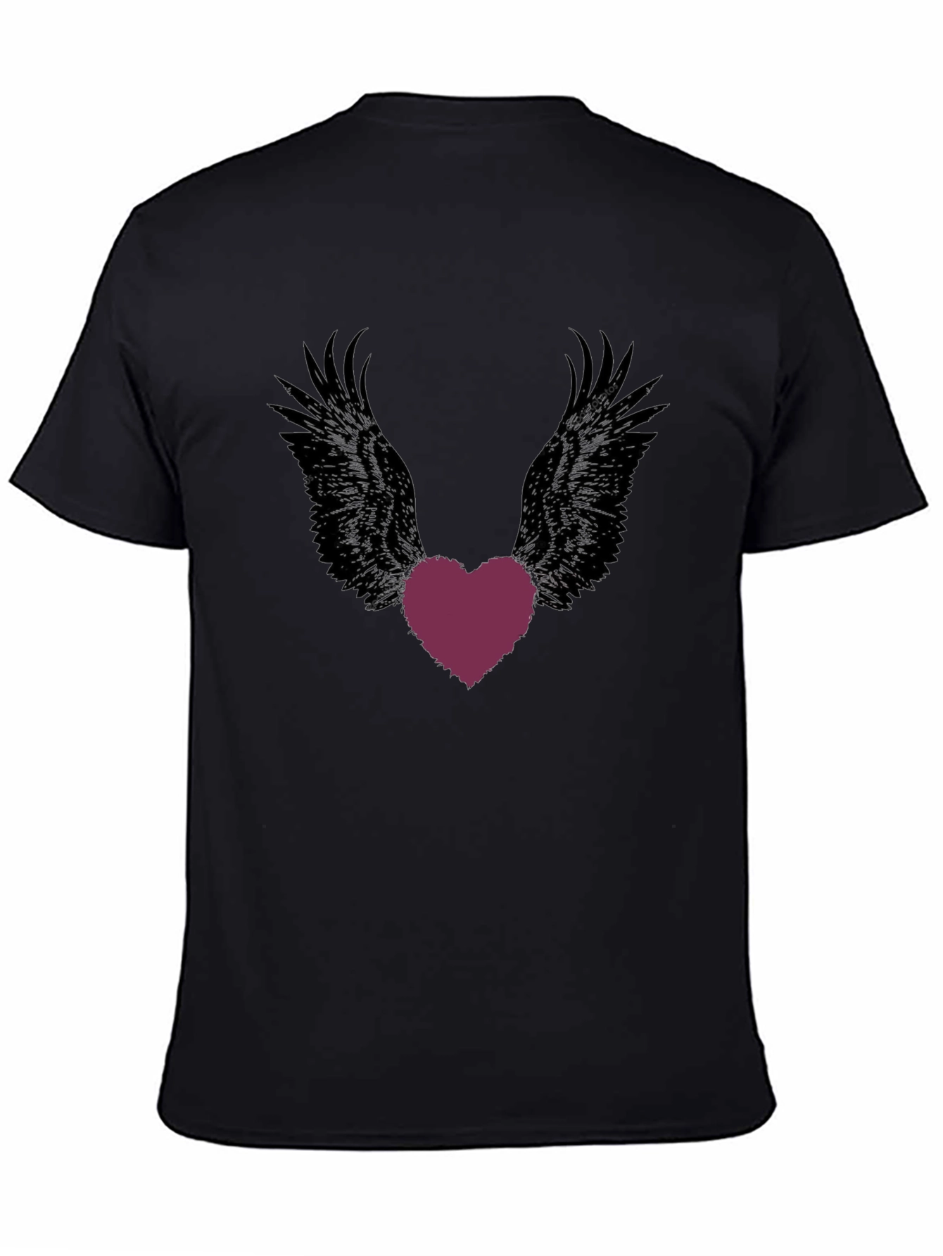 Winged Heart Tee - Romantic Graphic T-Shirt
