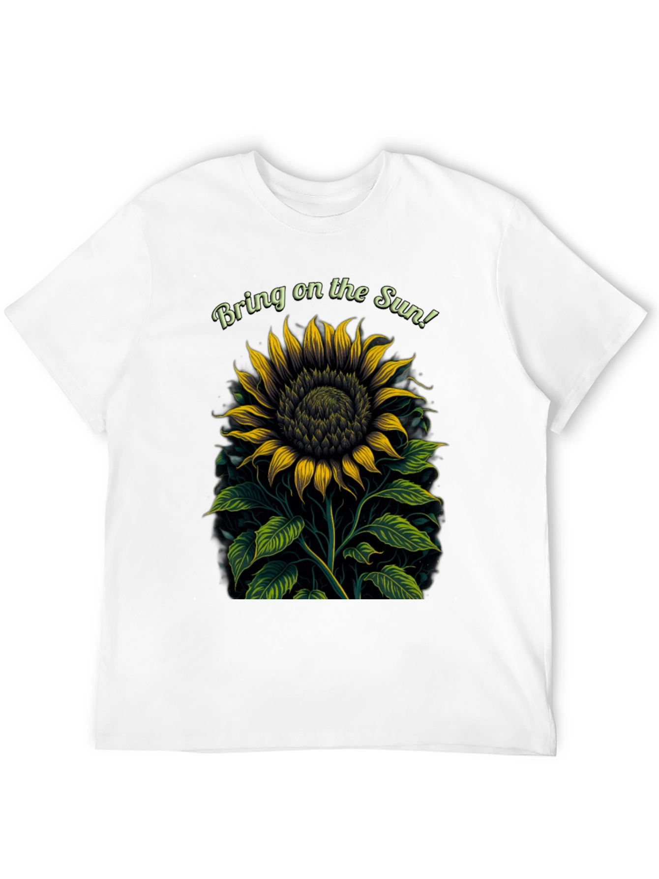 Bring on the Sun Sunflower Graphic Tee