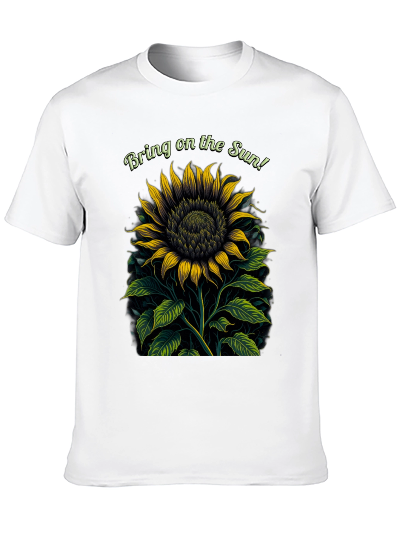 Bring on the Sun Sunflower Graphic Tee