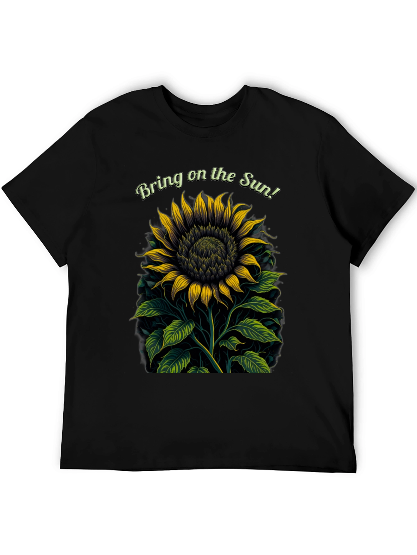 Bring on the Sun Sunflower Graphic Tee