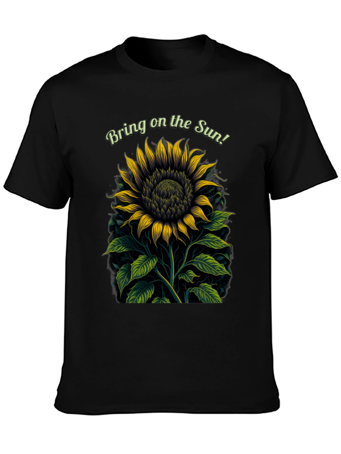 Bring on the Sun Sunflower Graphic Tee