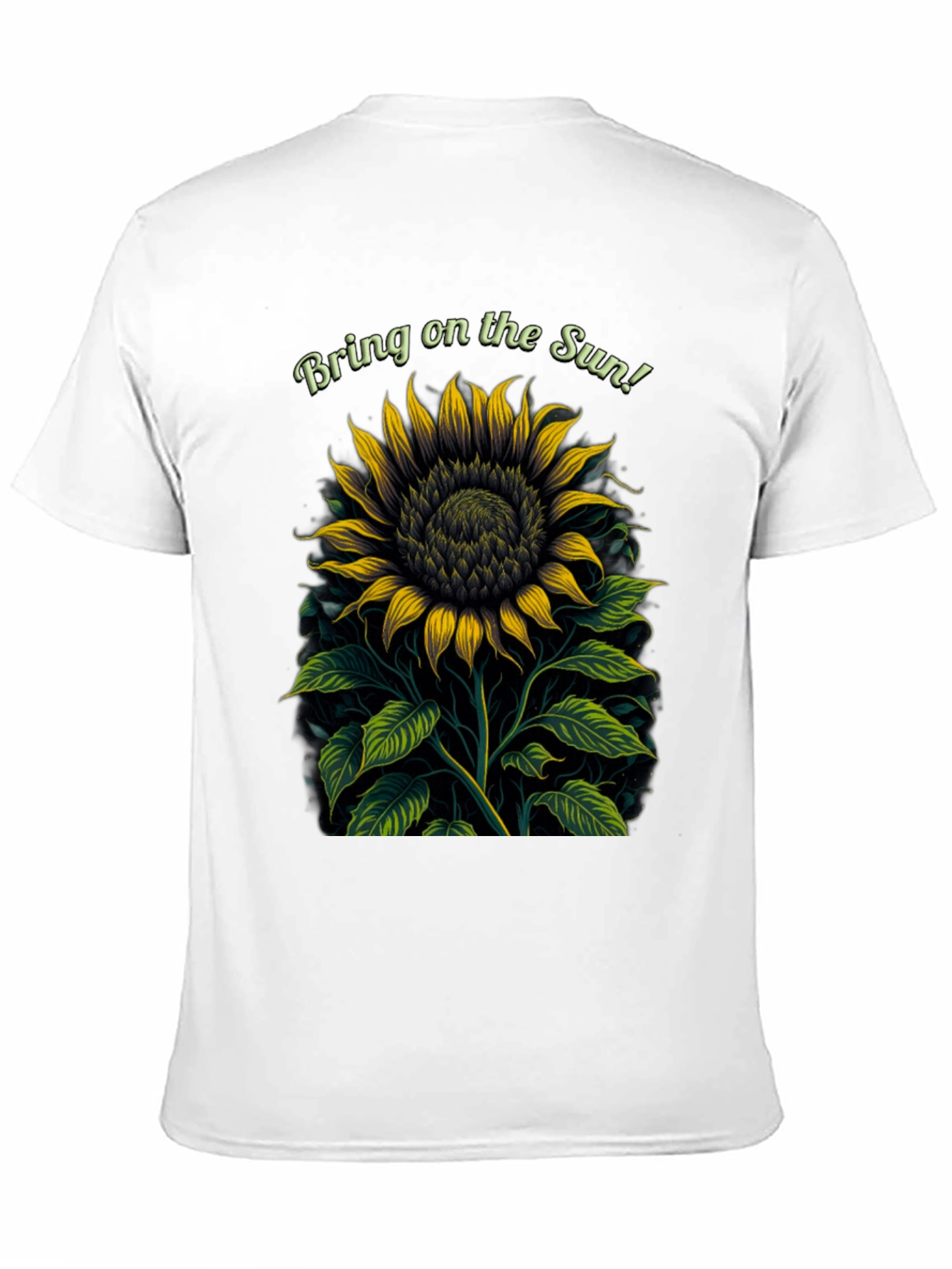 Bring on the Sun Sunflower Graphic Tee