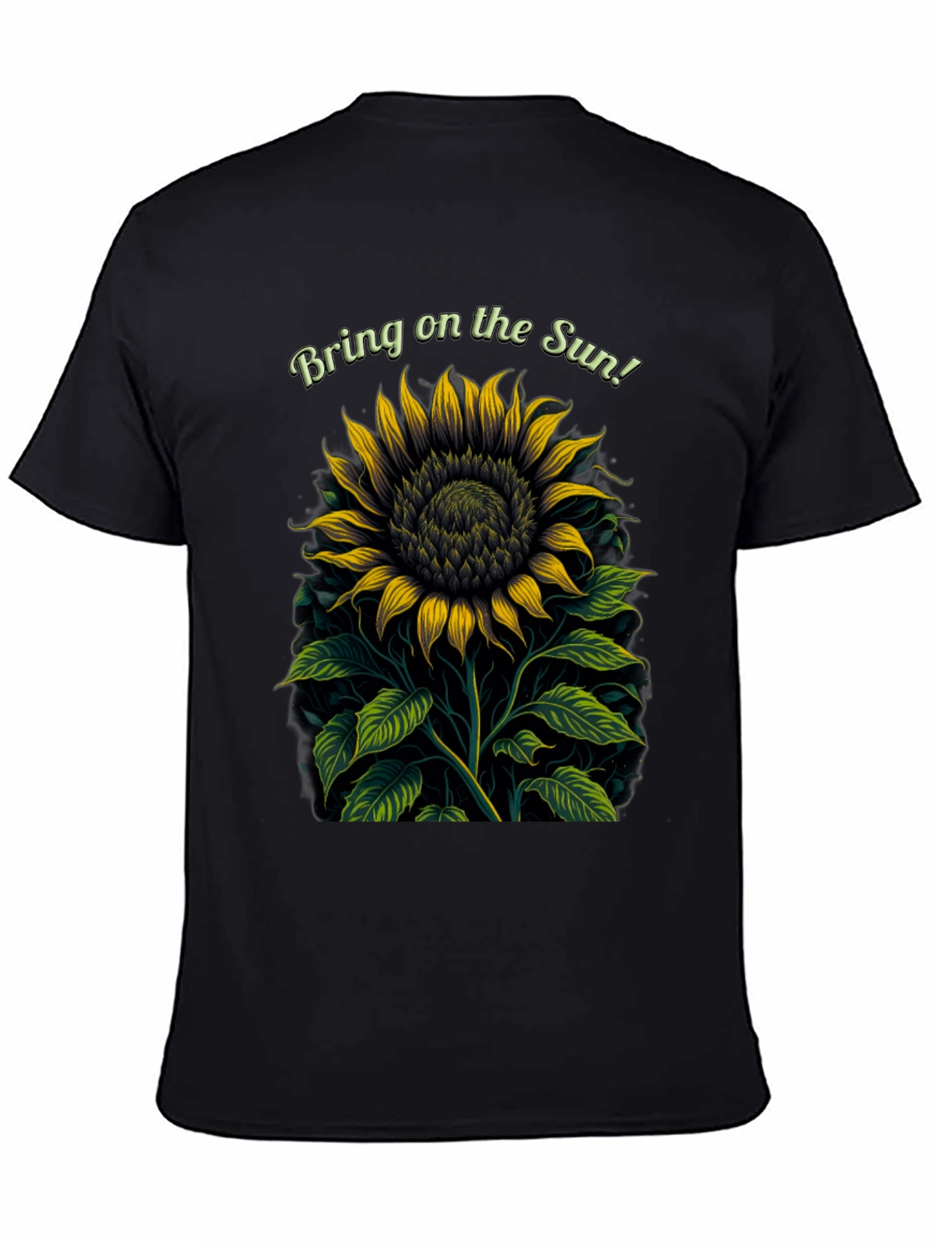 Bring on the Sun Sunflower Graphic Tee